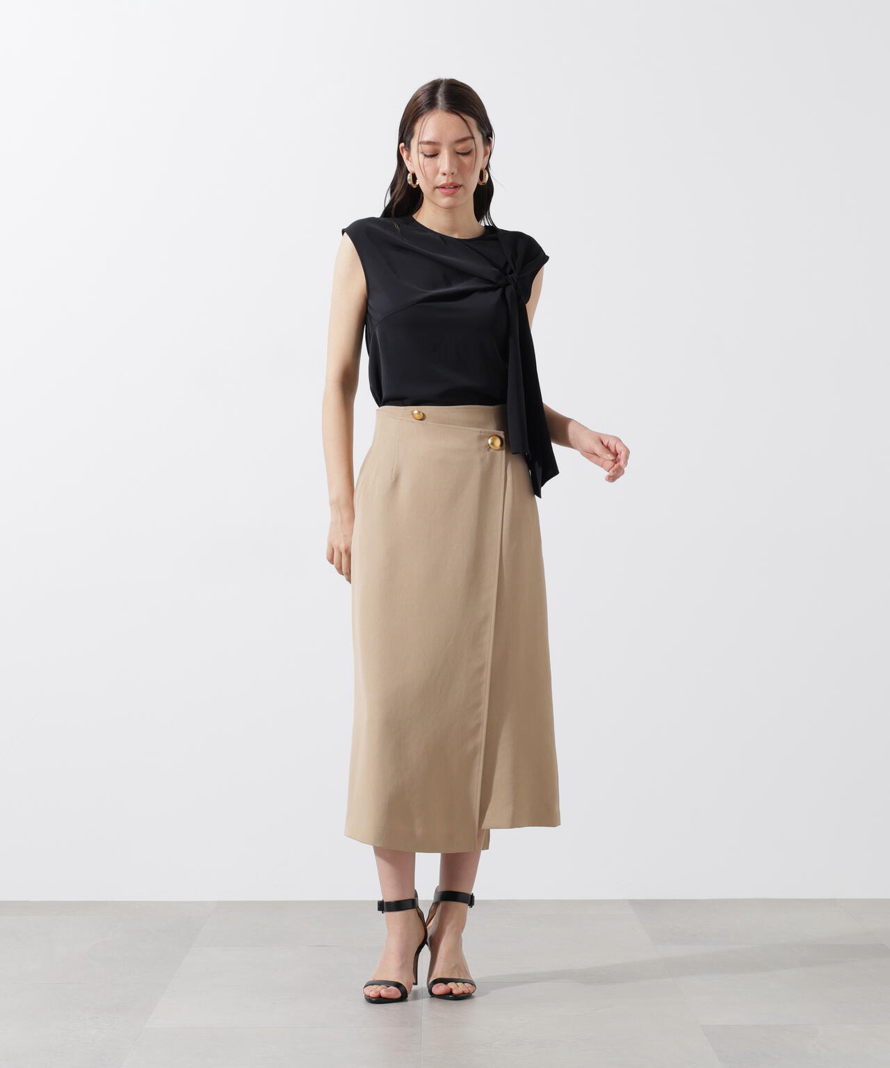 ［WEB/一部店舗限定］マルチ２ＷＡＹストレッチブラウス
