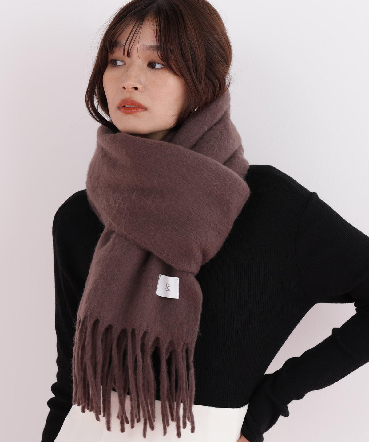 ［WEB限定］ソフトタッチブークレーマフラー