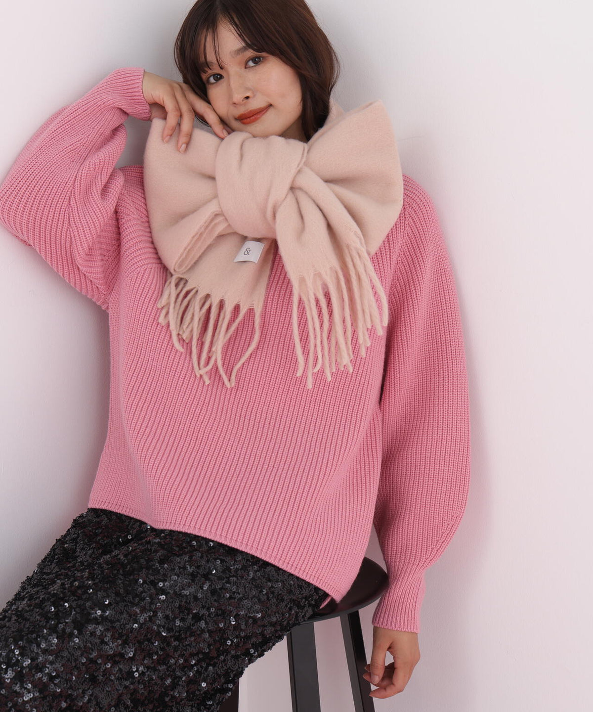 ［WEB限定］ソフトタッチブークレーマフラー