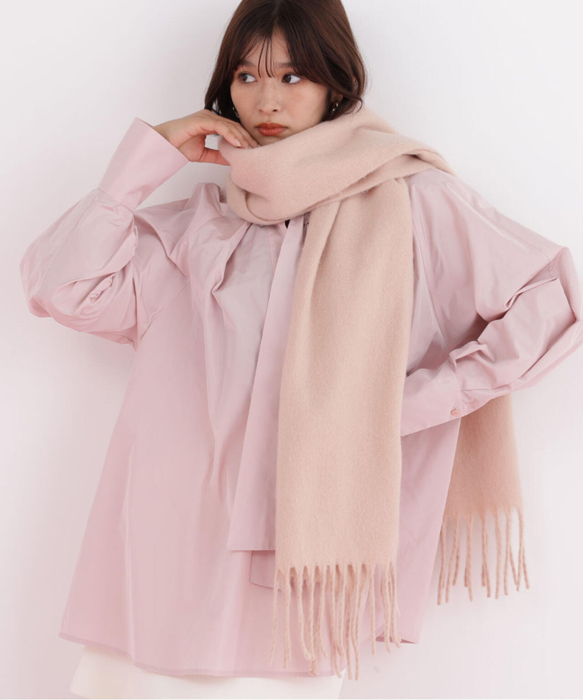 ［WEB限定］ソフトタッチブークレーマフラー
