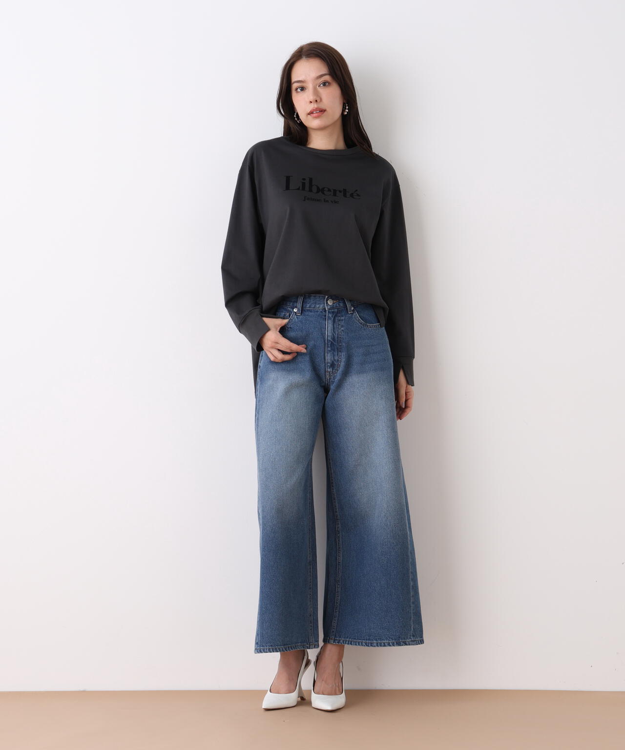 「Ｌｉｂｅｒｔｅ」ロングＴシャツ