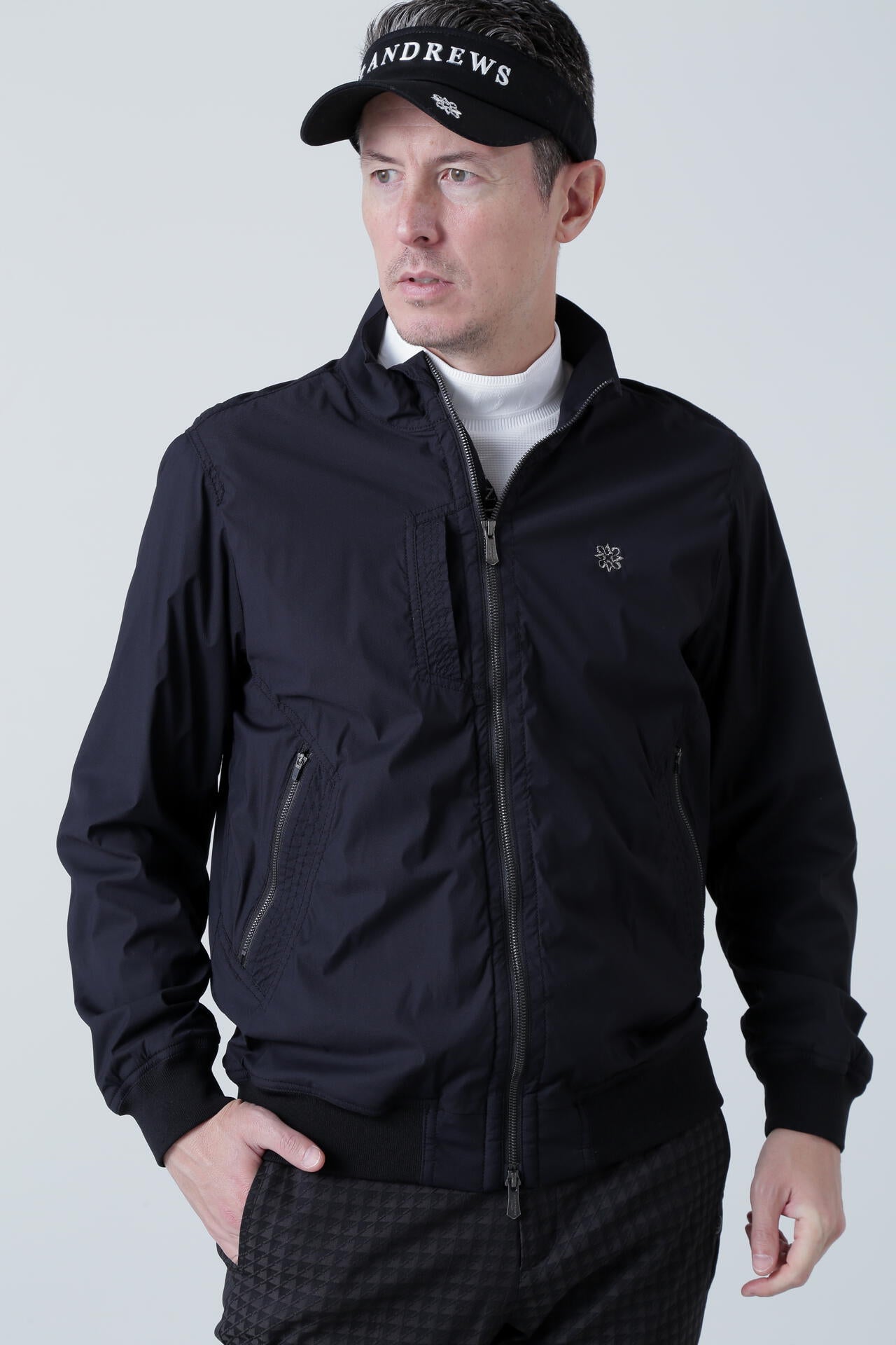 ドビーストレッチブルゾン (MENS)