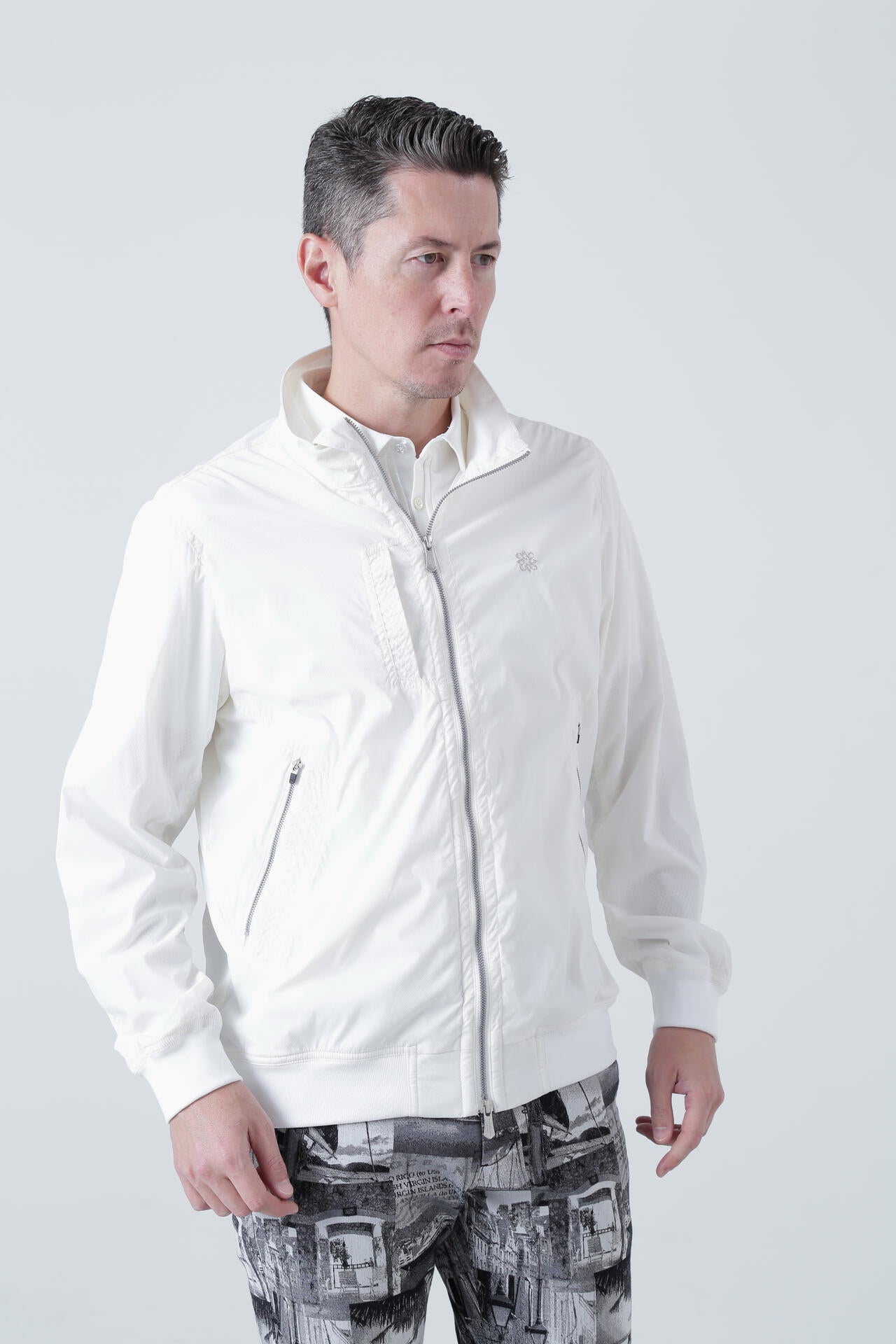 ドビーストレッチブルゾン (MENS)