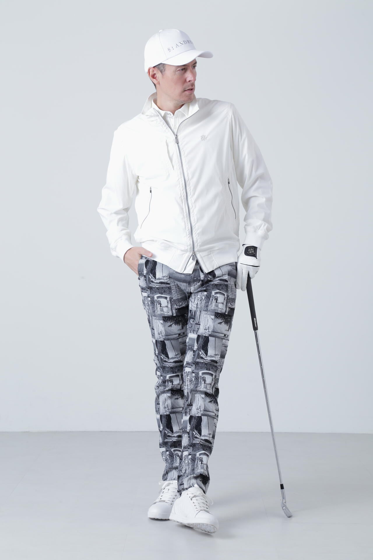 ドビーストレッチブルゾン (MENS)