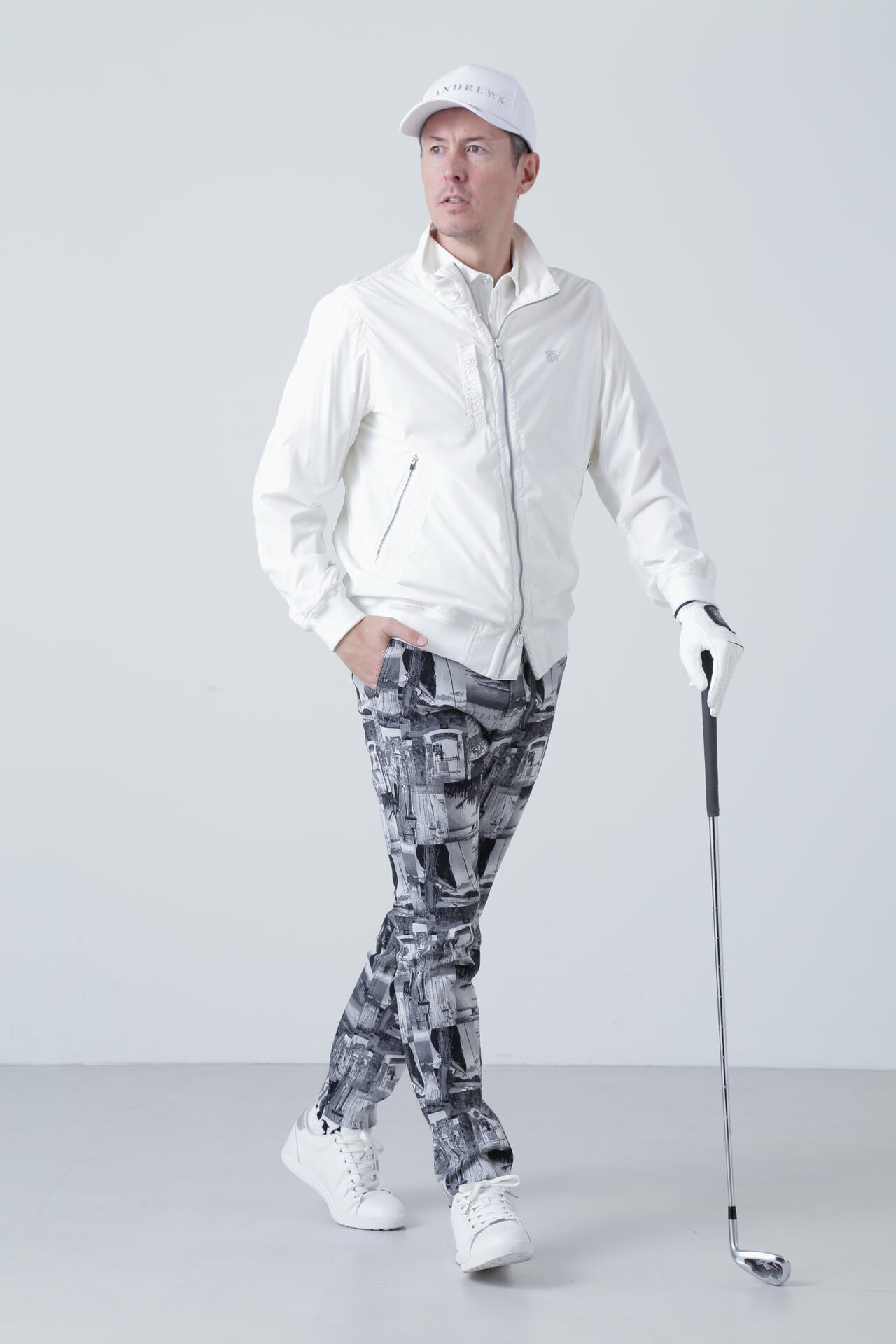 ドビーストレッチブルゾン (MENS)