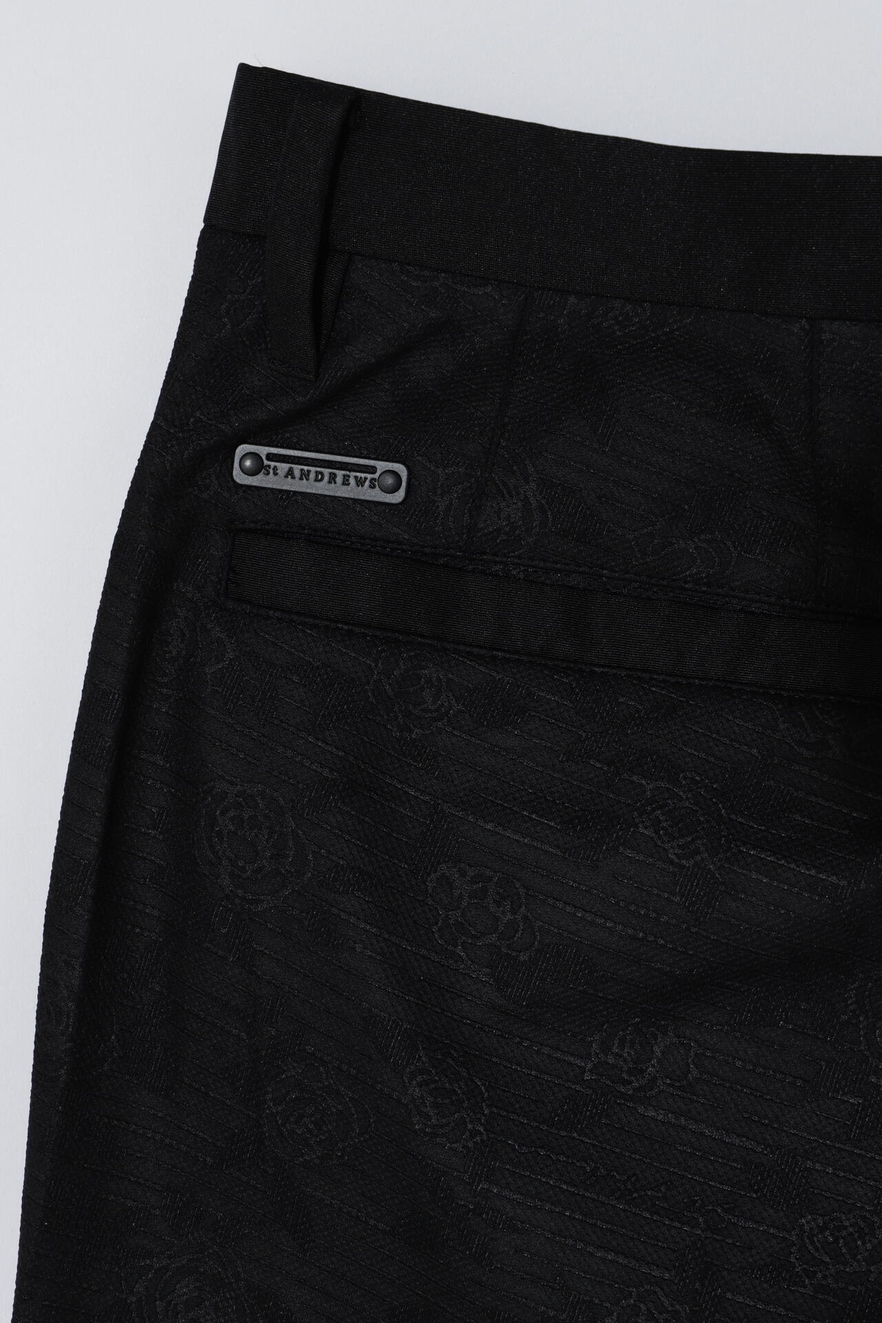 ボニースコットランドエンボス トラウザーパンツ  (MENS)