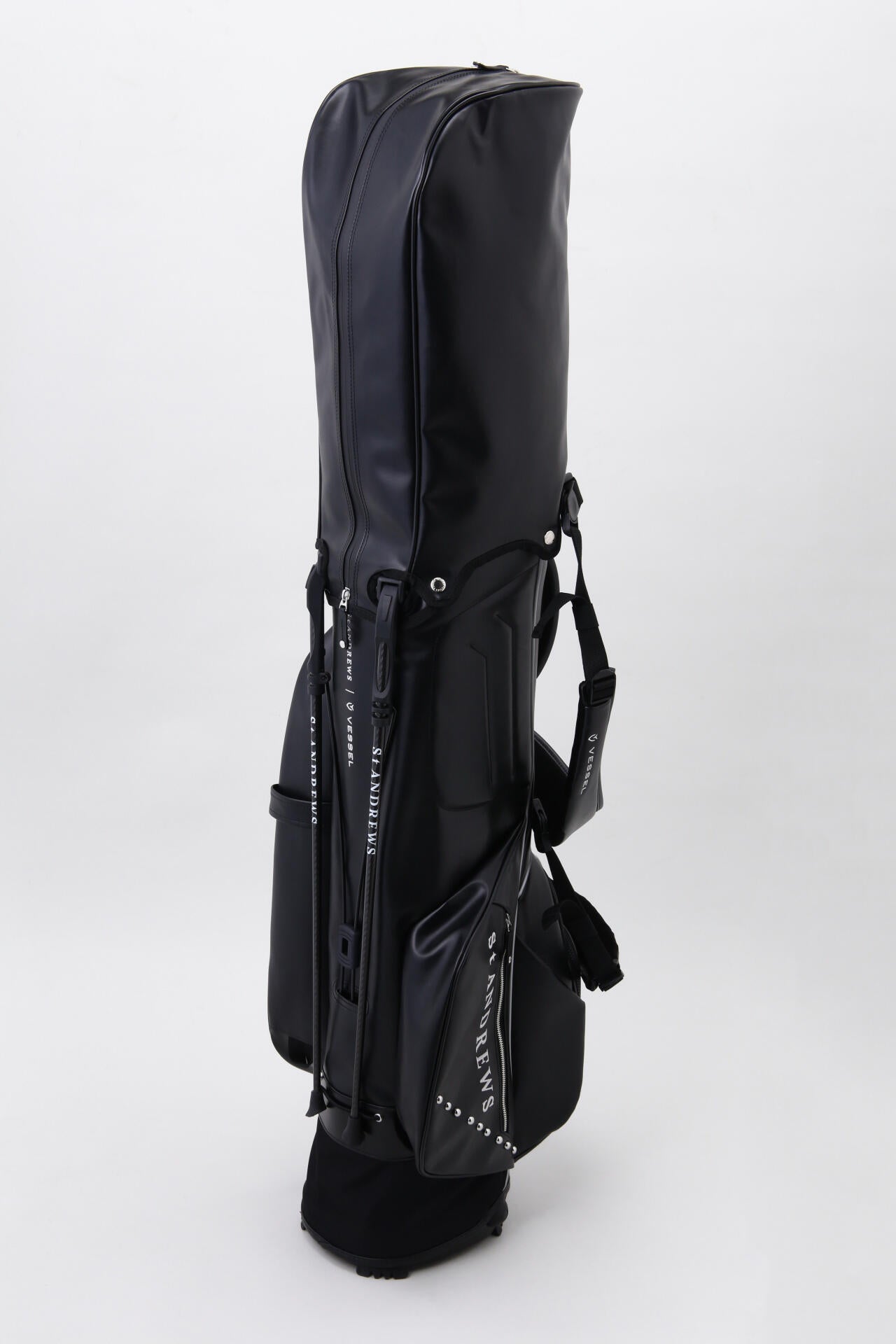 【VESSEL×St ANDREWS】7.5型VLS Luxスタンド式キャディバッグ (46インチ対応) (UNISEX)