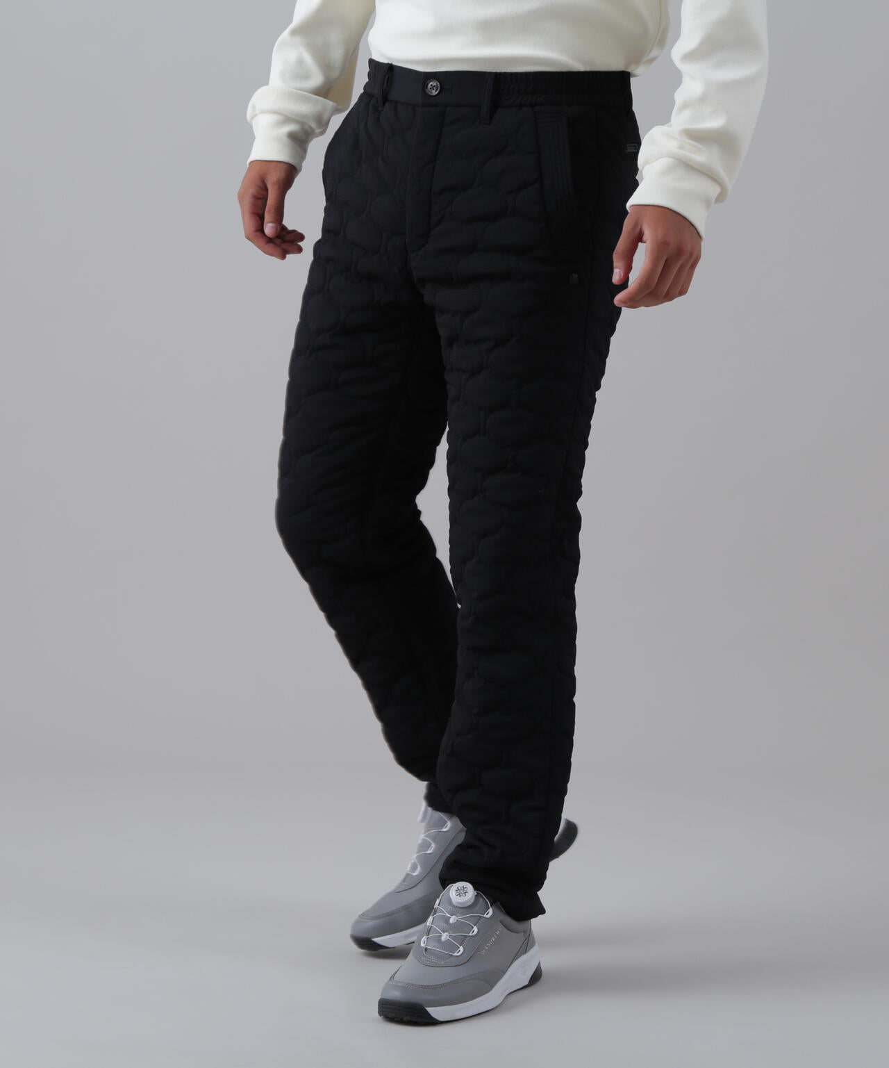 ウェーブストレッチ中綿パンツ (MENS)