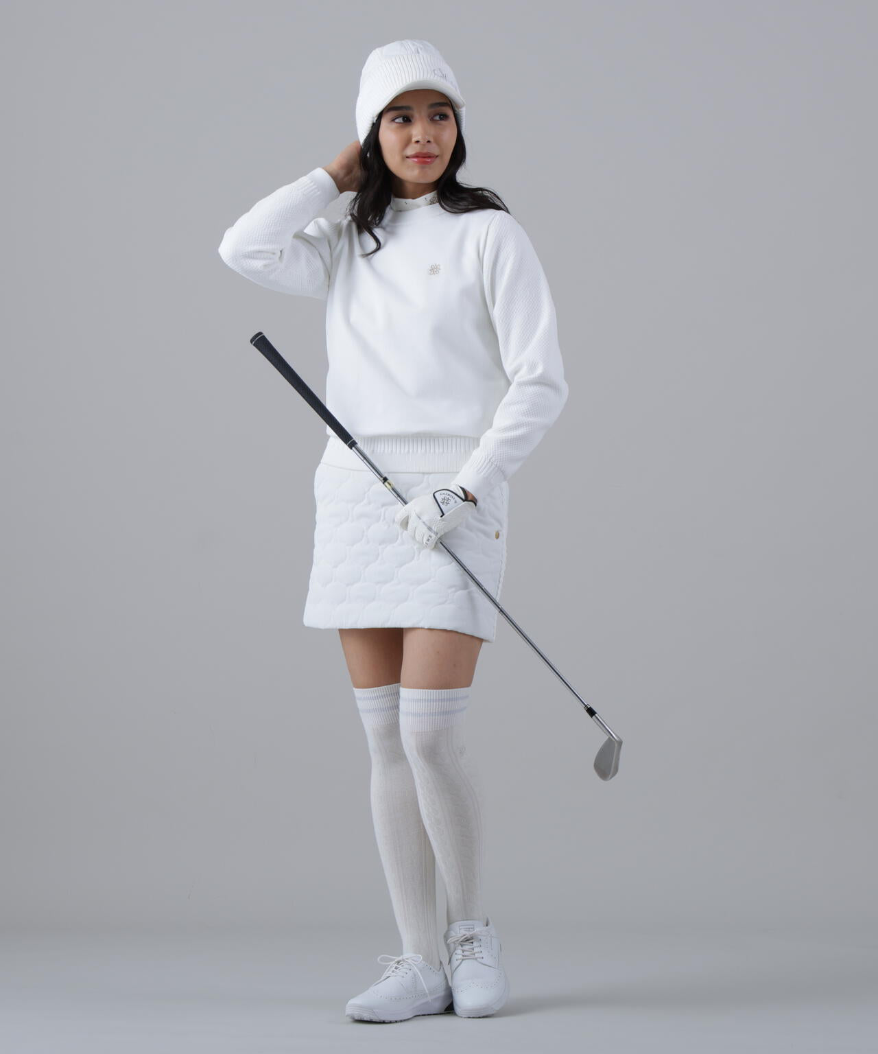 ポリエステルタフタ×ニットキャップ (UNISEX)
