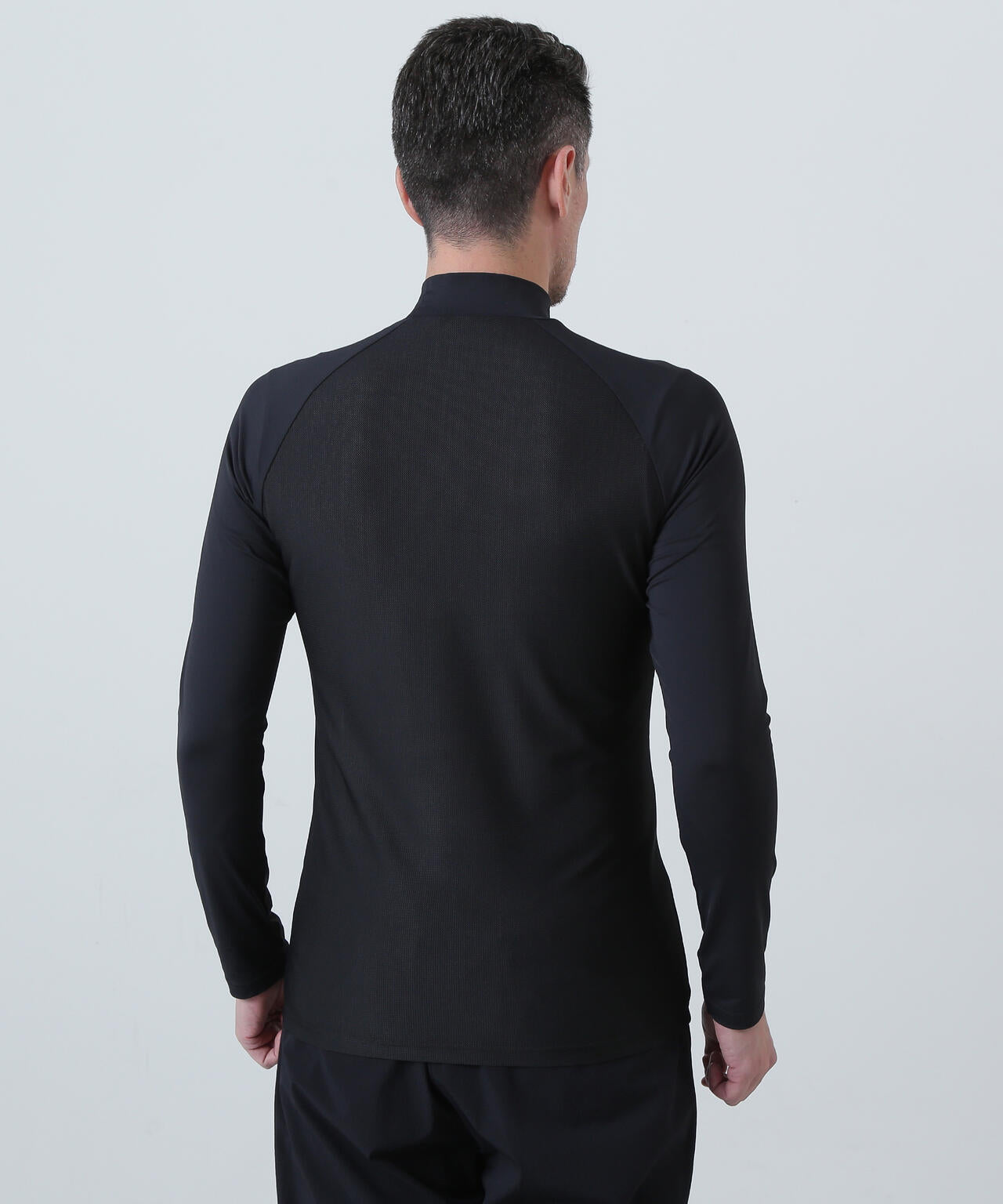 ツインコットUV×SUNPROFITメッシュ長袖ハイネックインナー (MENS)