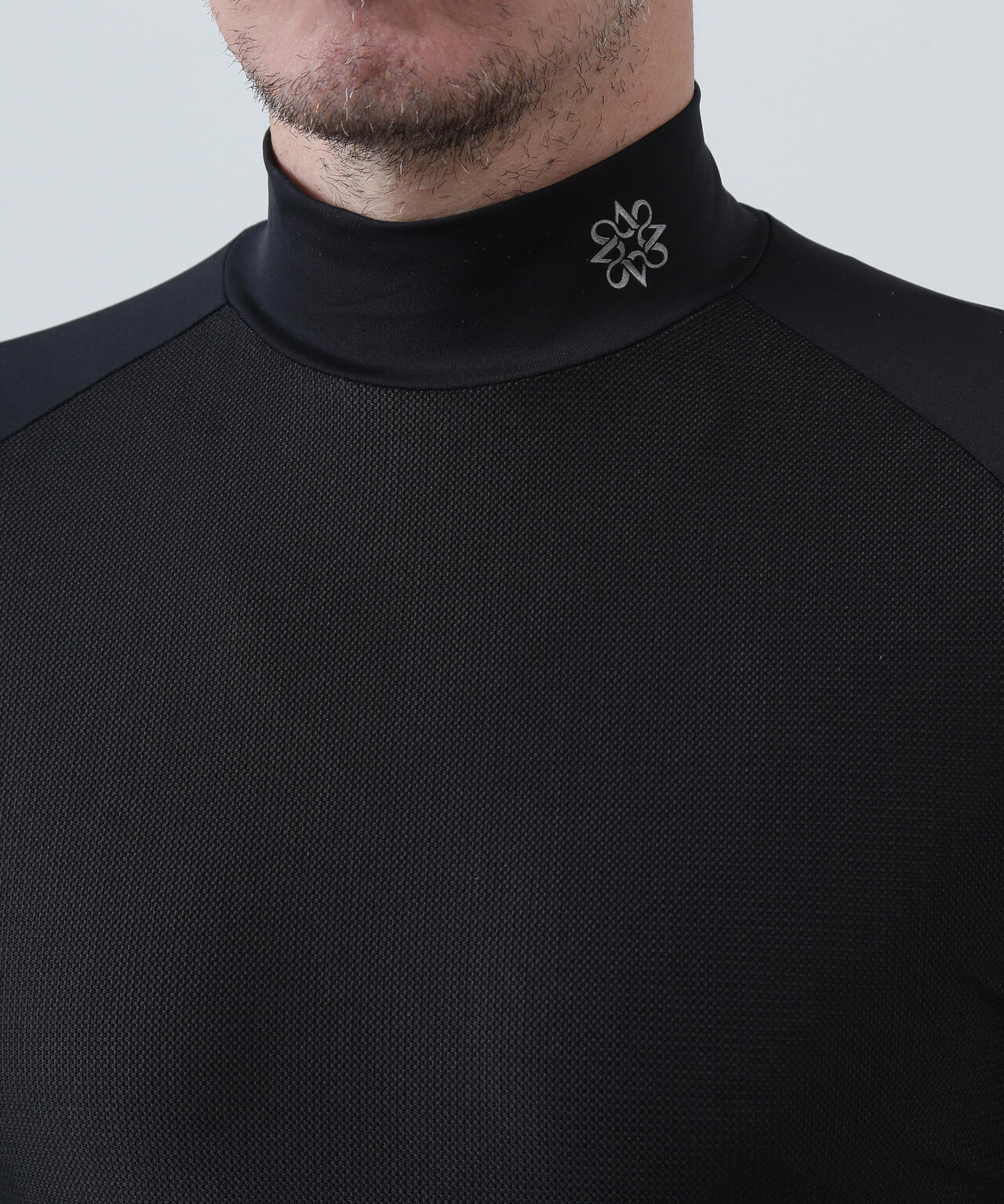 ツインコットUV×SUNPROFITメッシュ長袖ハイネックインナー (MENS)