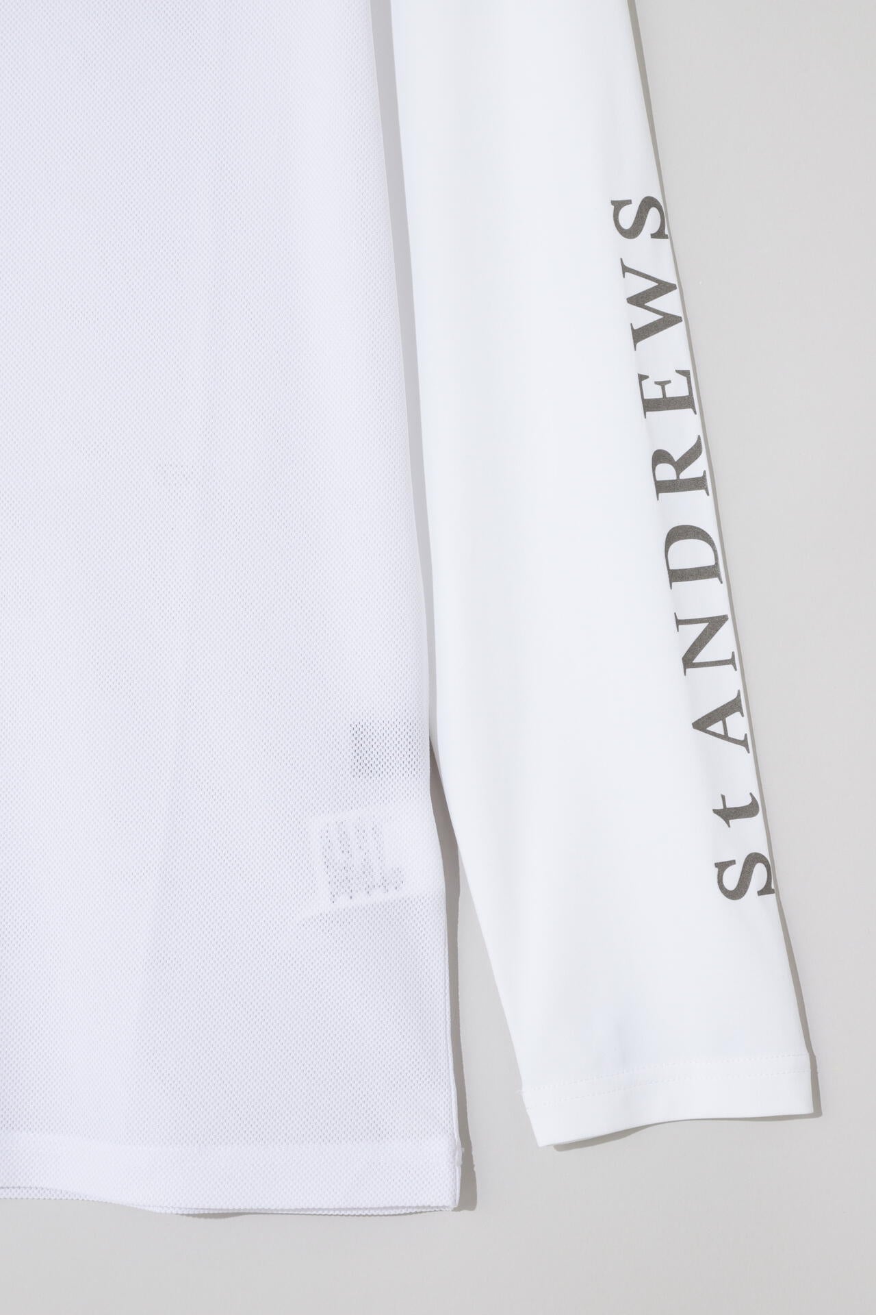 ツインコットUV×SUNPROFITメッシュ長袖Uネックインナー (MENS)