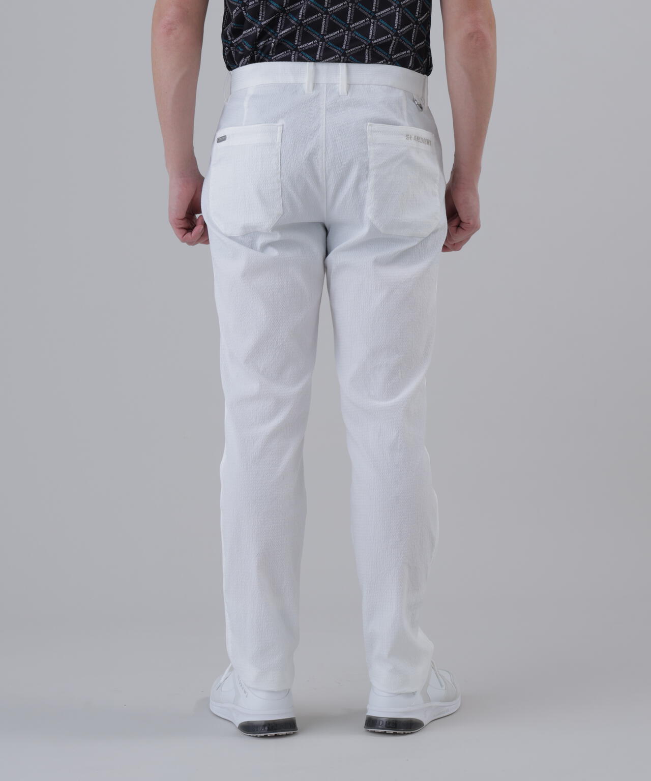 【ストレッチ】ドビーサッカーパンツ (MENS)