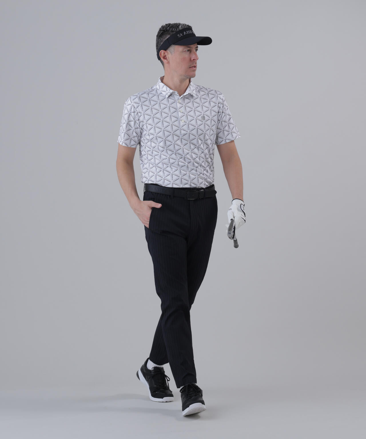 【ストレッチ】ドビーストライプパンツ (MENS)