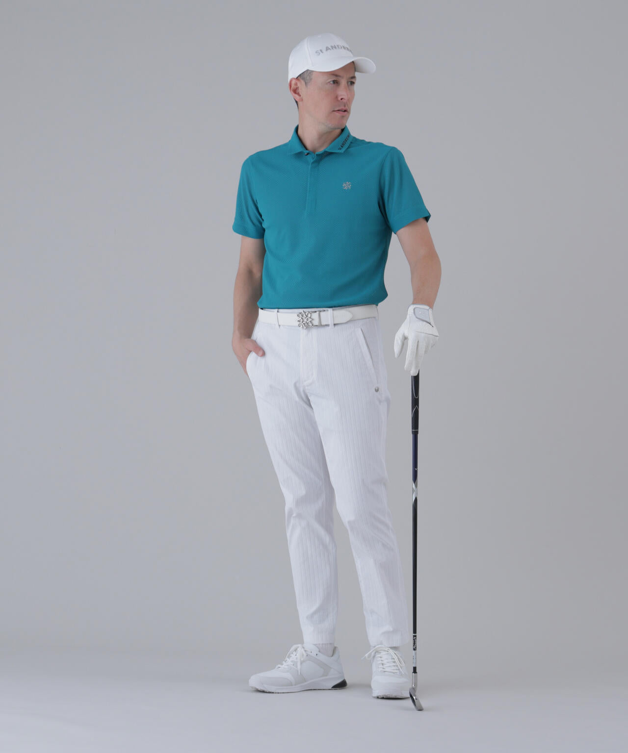 【ストレッチ】ドビーストライプパンツ (MENS)