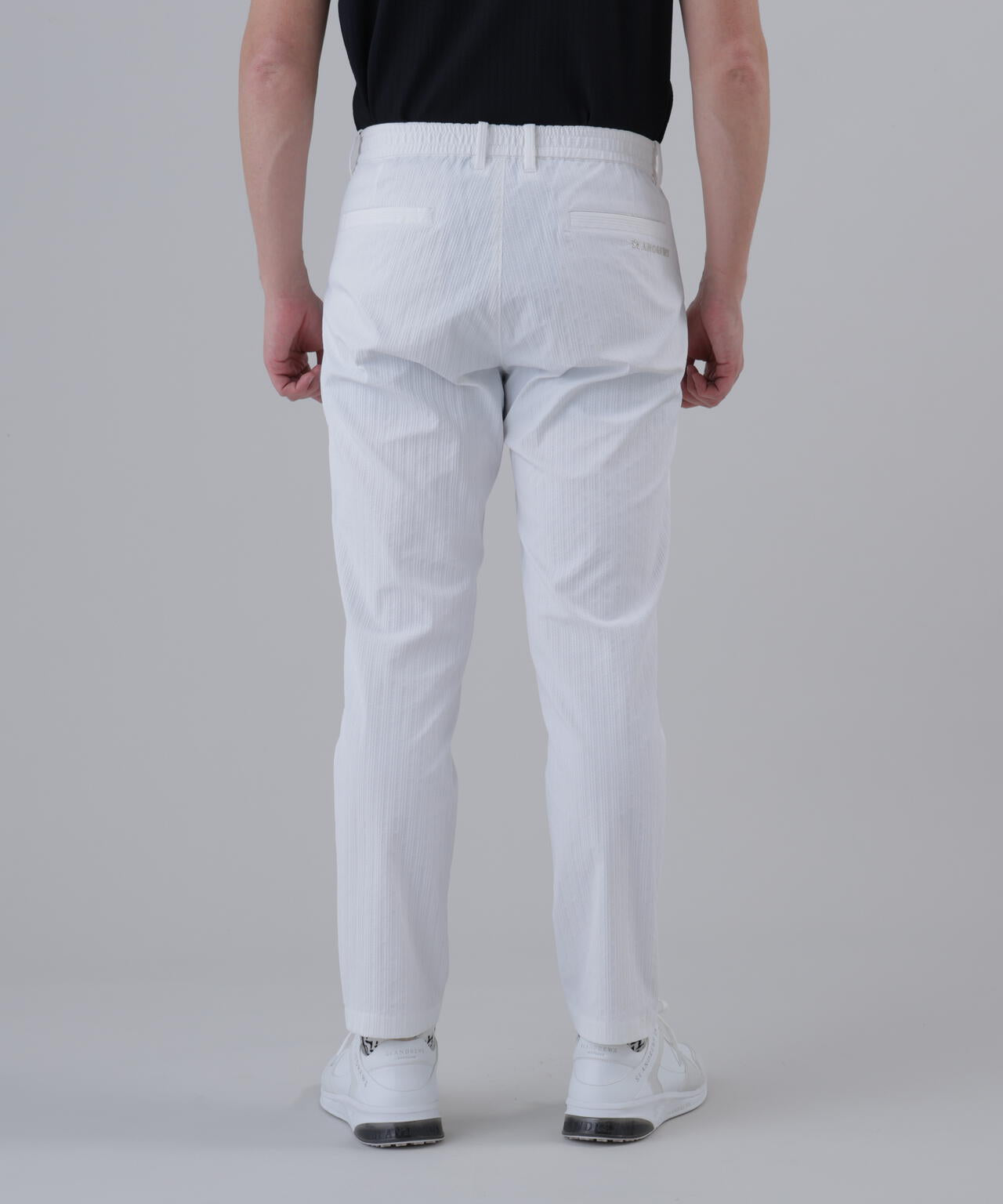 【ストレッチ】ドビーストライプパンツ (MENS)