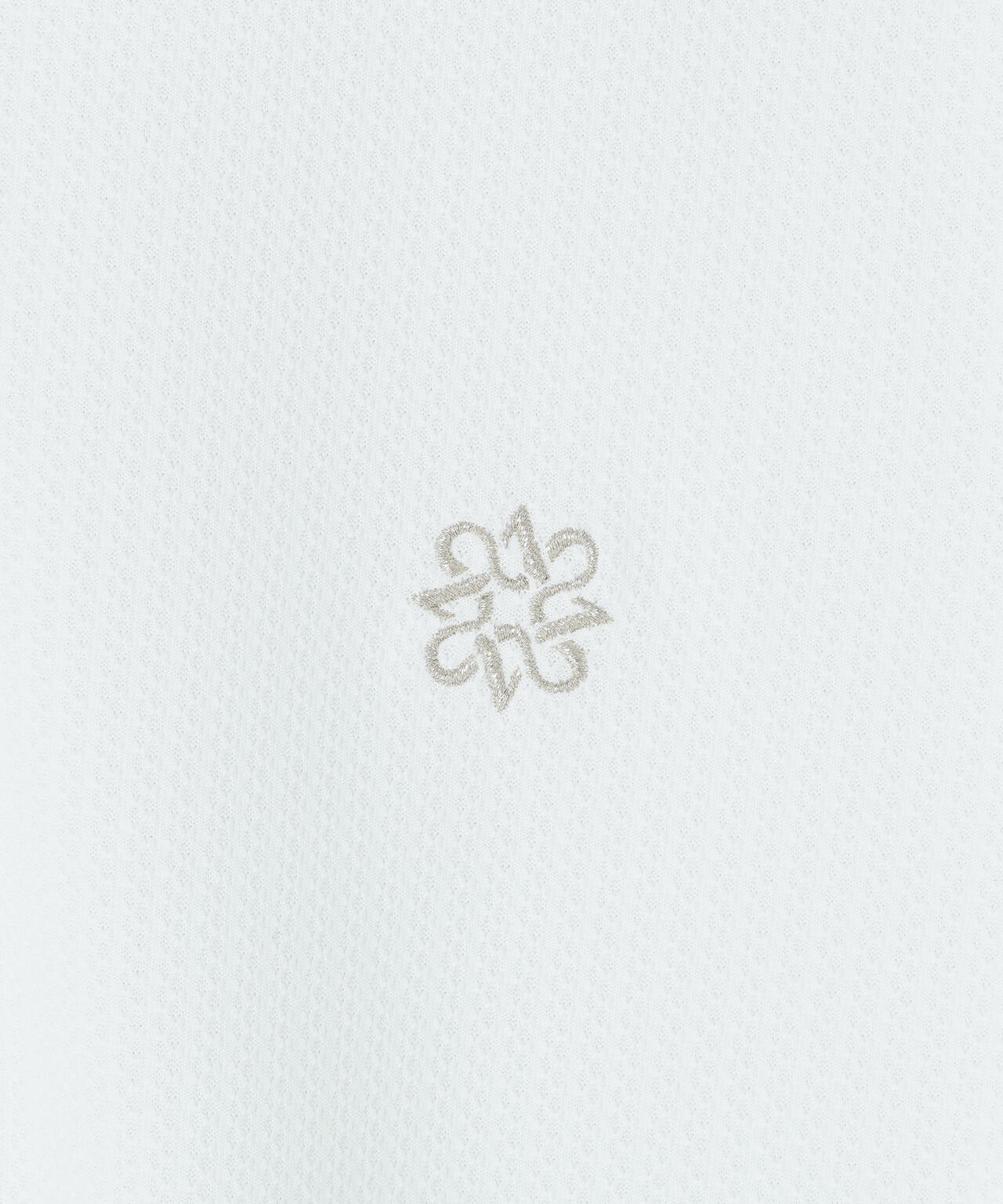 【吸水速乾】【UVカット】SPX裏使いジャガード長袖ポロ (MENS)