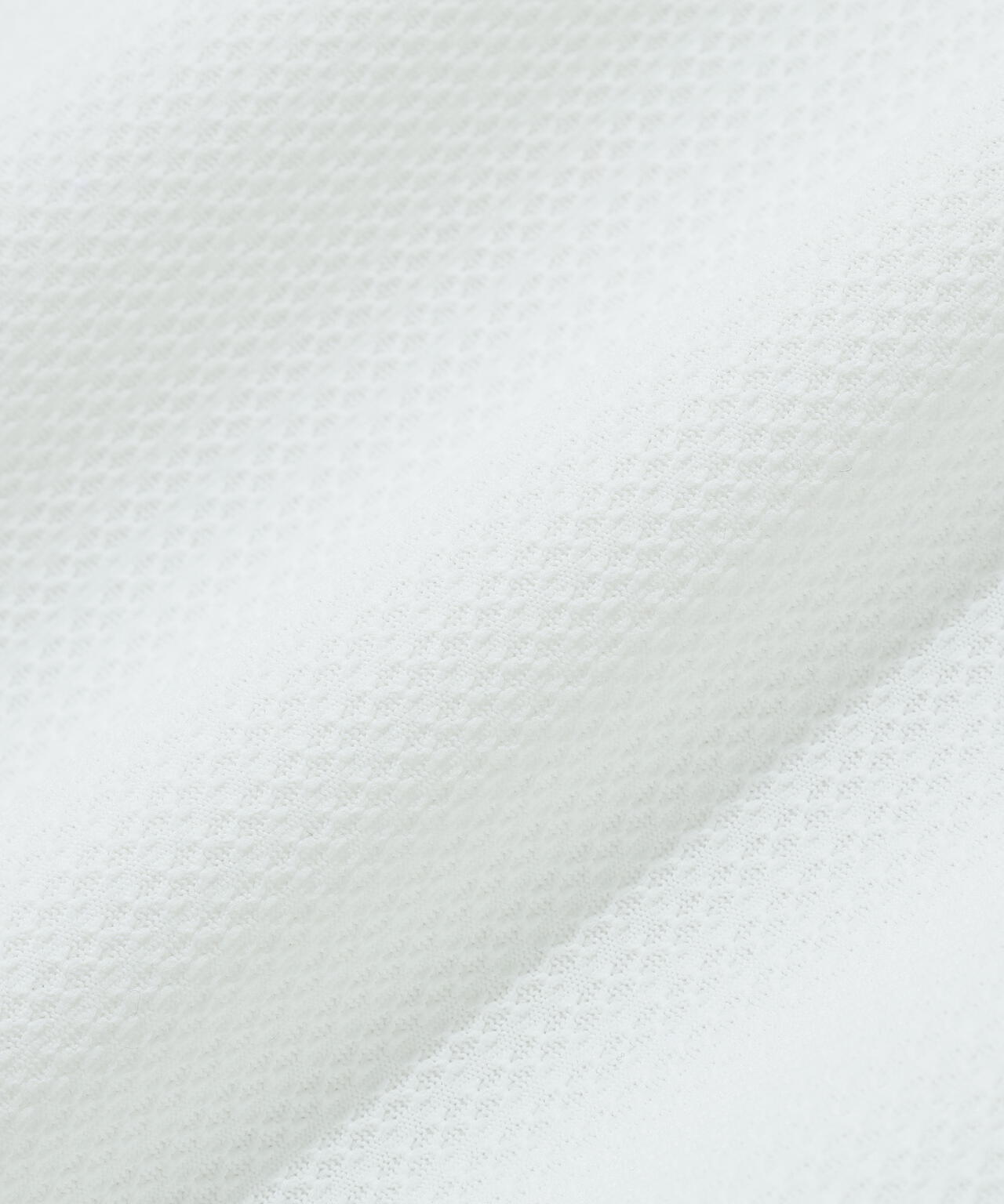 【吸水速乾】【UVカット】SPX裏使いジャガード長袖ポロ (MENS)