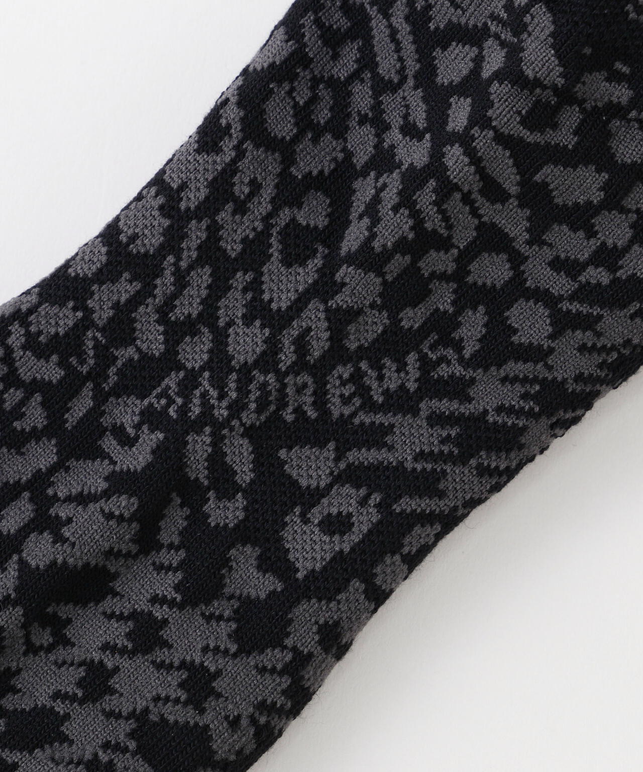 千鳥レオパードアンクルソックス (MENS)