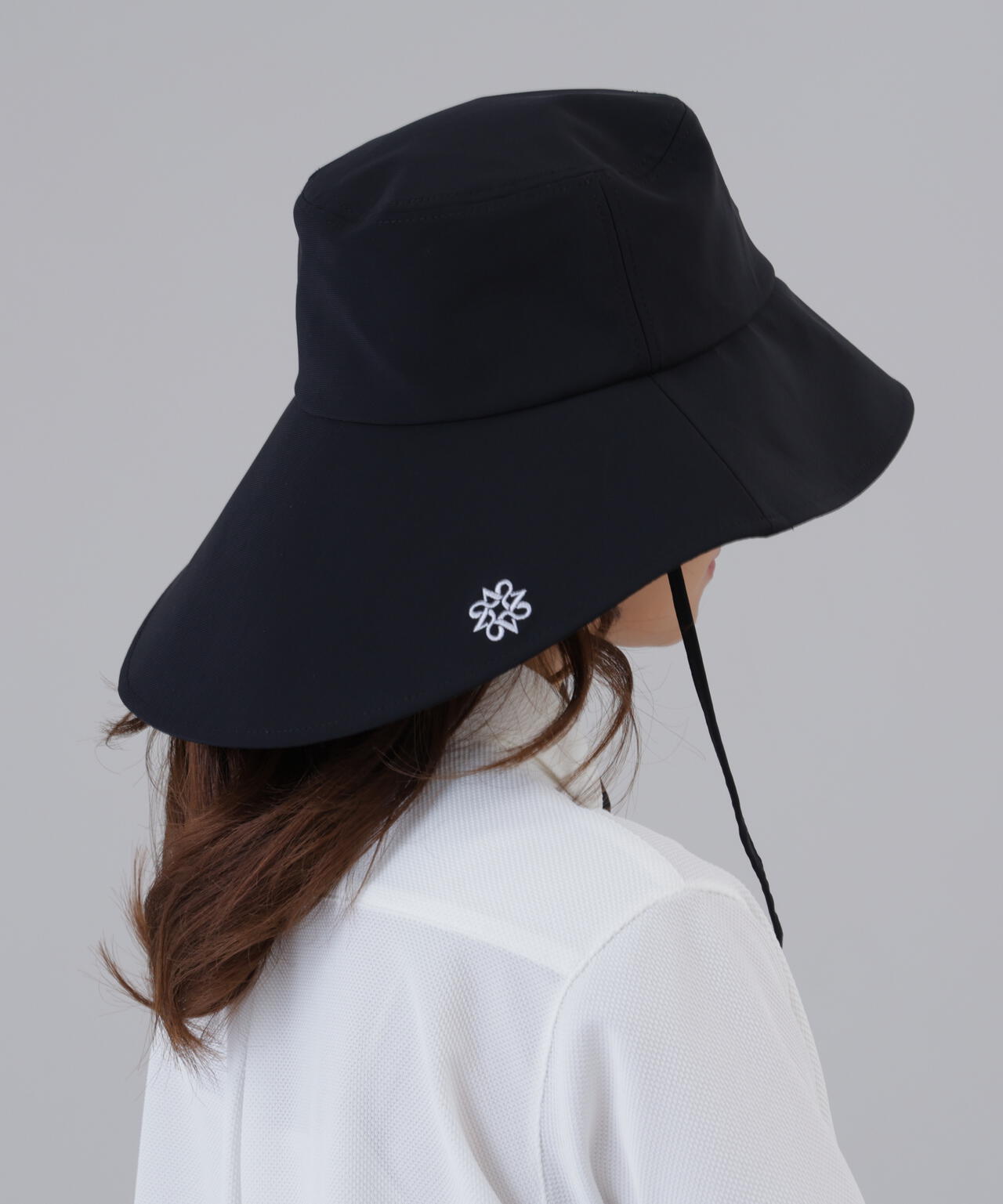 【接触冷感】【UVカット】UVワイドブリムハット (UNISEX)