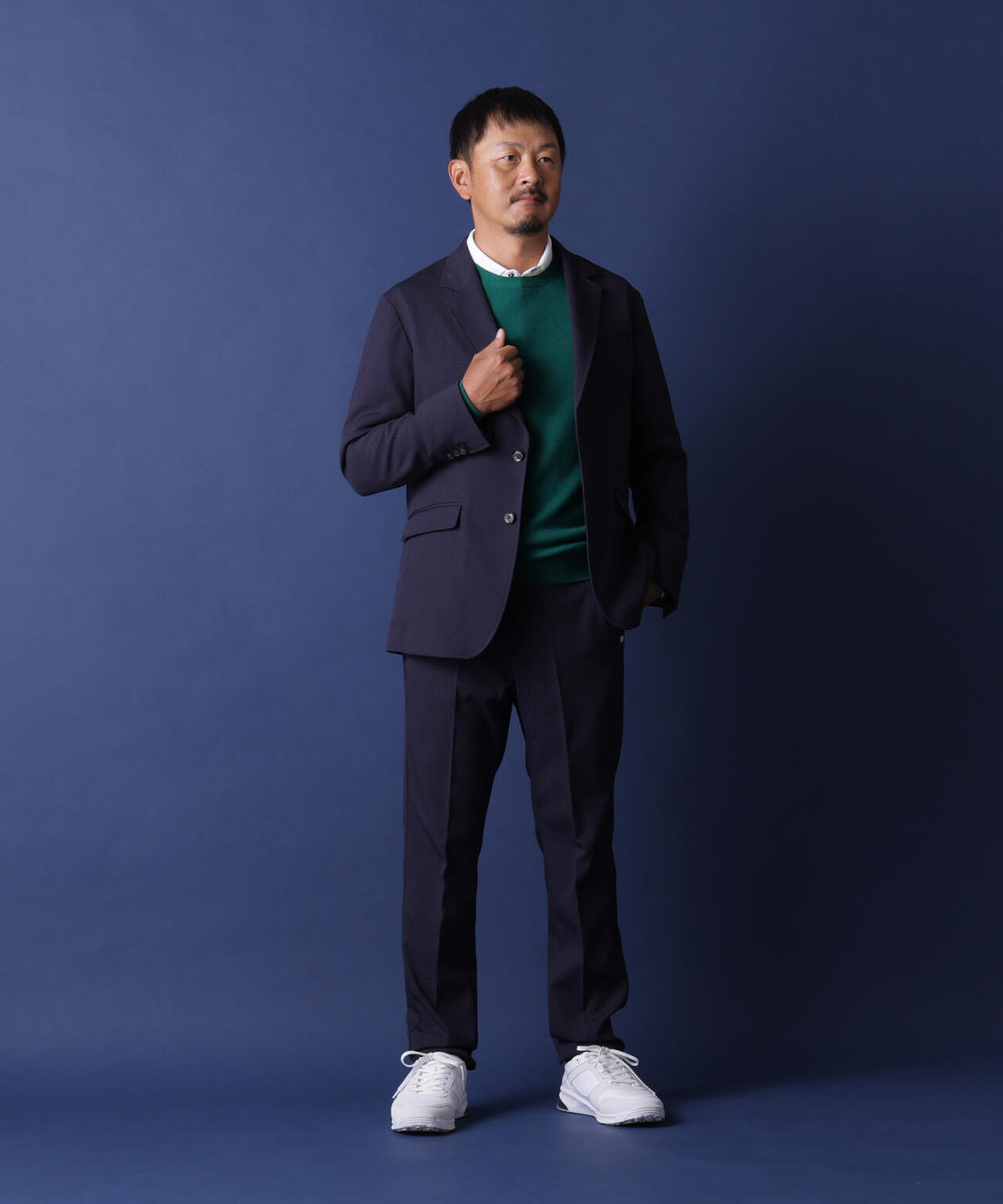 [THE OLD COURSE][ストレッチ] ダイヤストレッチジャケット (MENS)