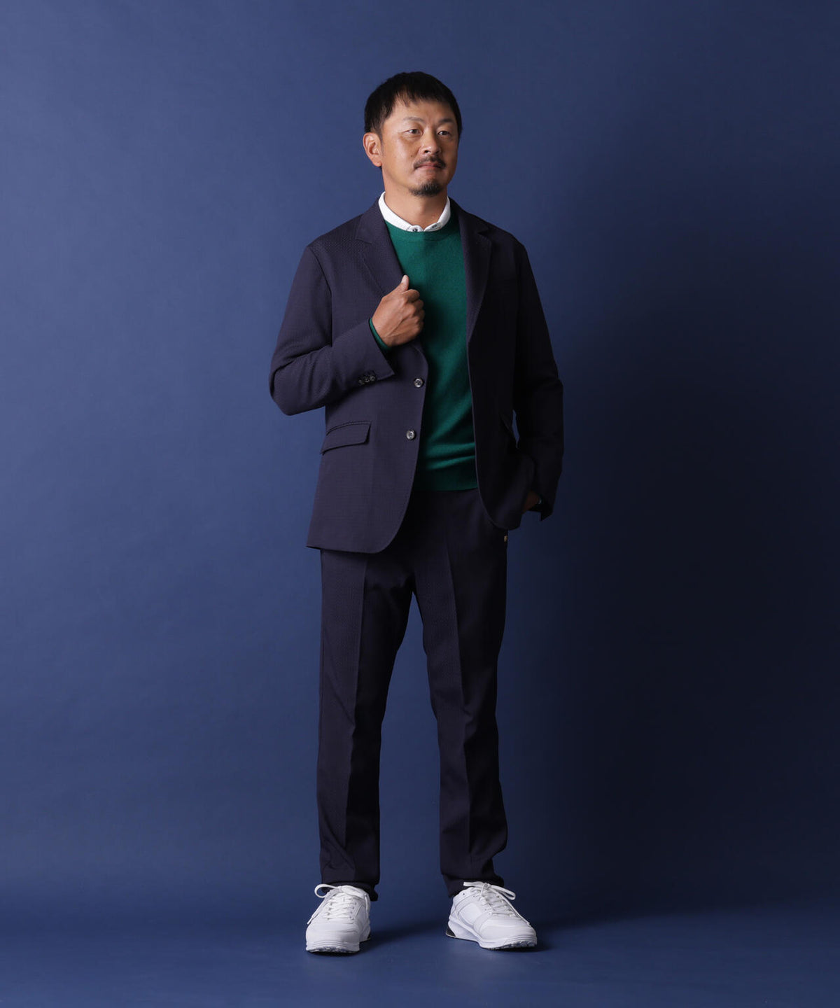 [THE OLD COURSE][ストレッチ] ダイヤストレッチパンツ (MENS)