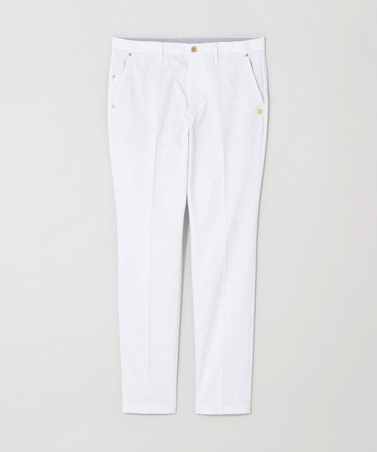 [THE OLD COURSE][ストレッチ] アーチロゴジャガードパンツ (MENS)