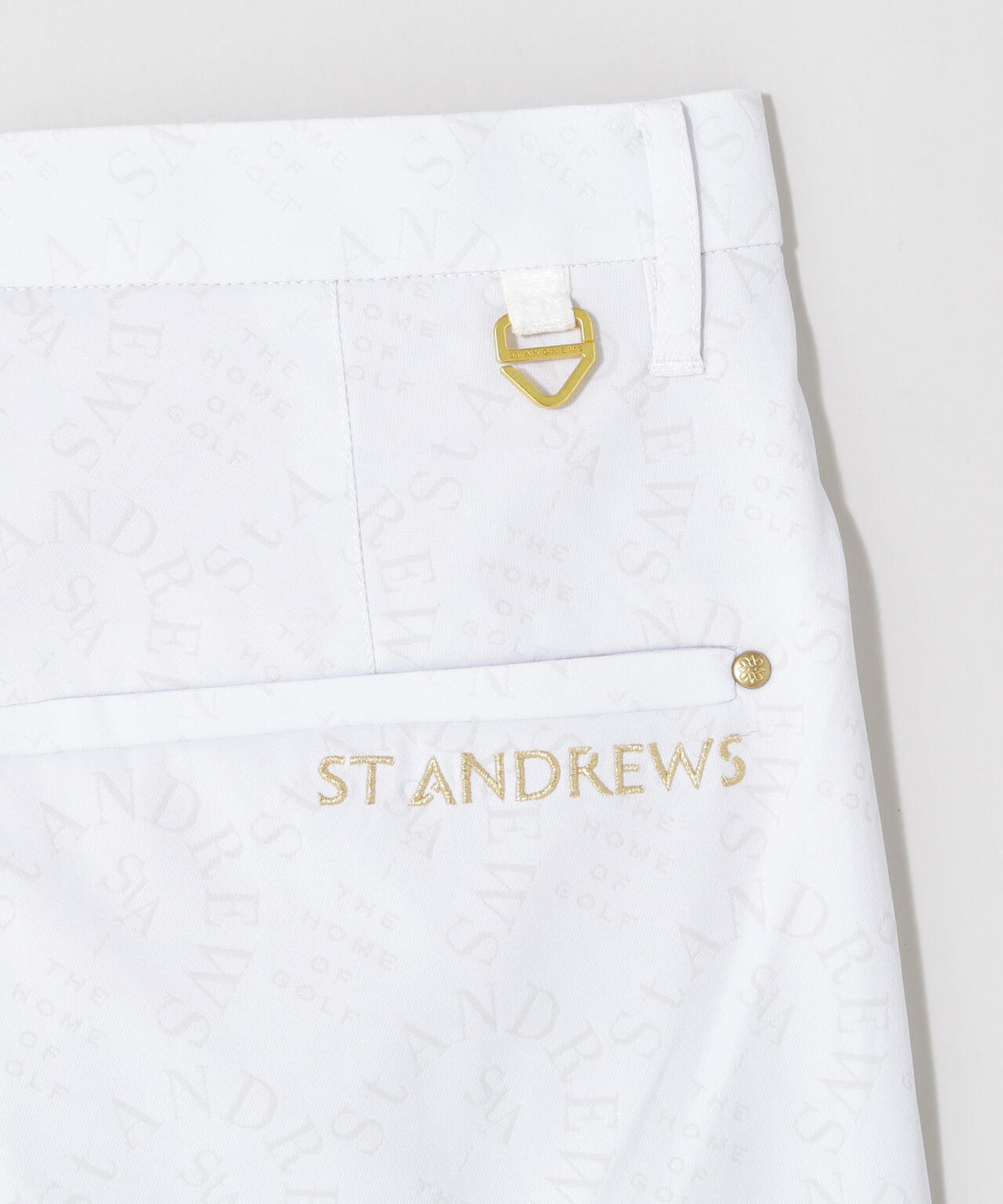 [THE OLD COURSE][ストレッチ] アーチロゴジャガードパンツ (MENS)