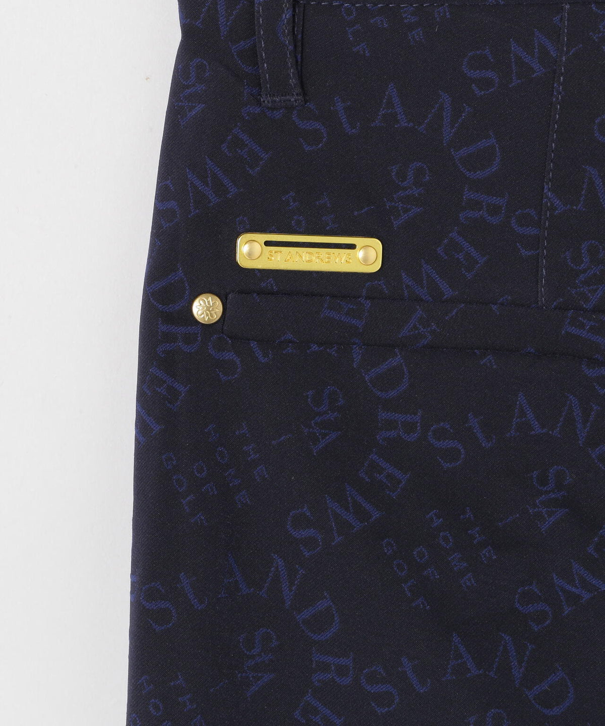 [THE OLD COURSE][ストレッチ] アーチロゴジャガードパンツ (MENS)