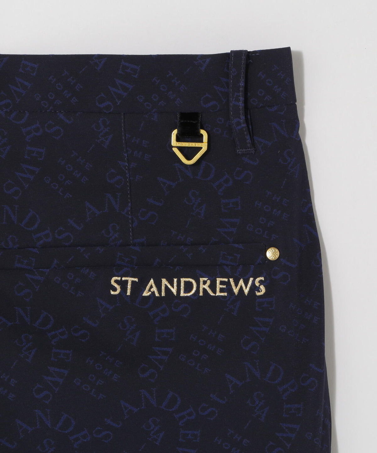 [THE OLD COURSE][ストレッチ] アーチロゴジャガードパンツ (MENS)