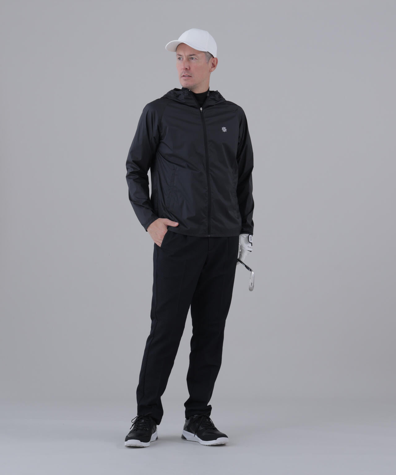 【撥水】【防風】【UVカット】ポケッタブルパーカ (UNISEX)