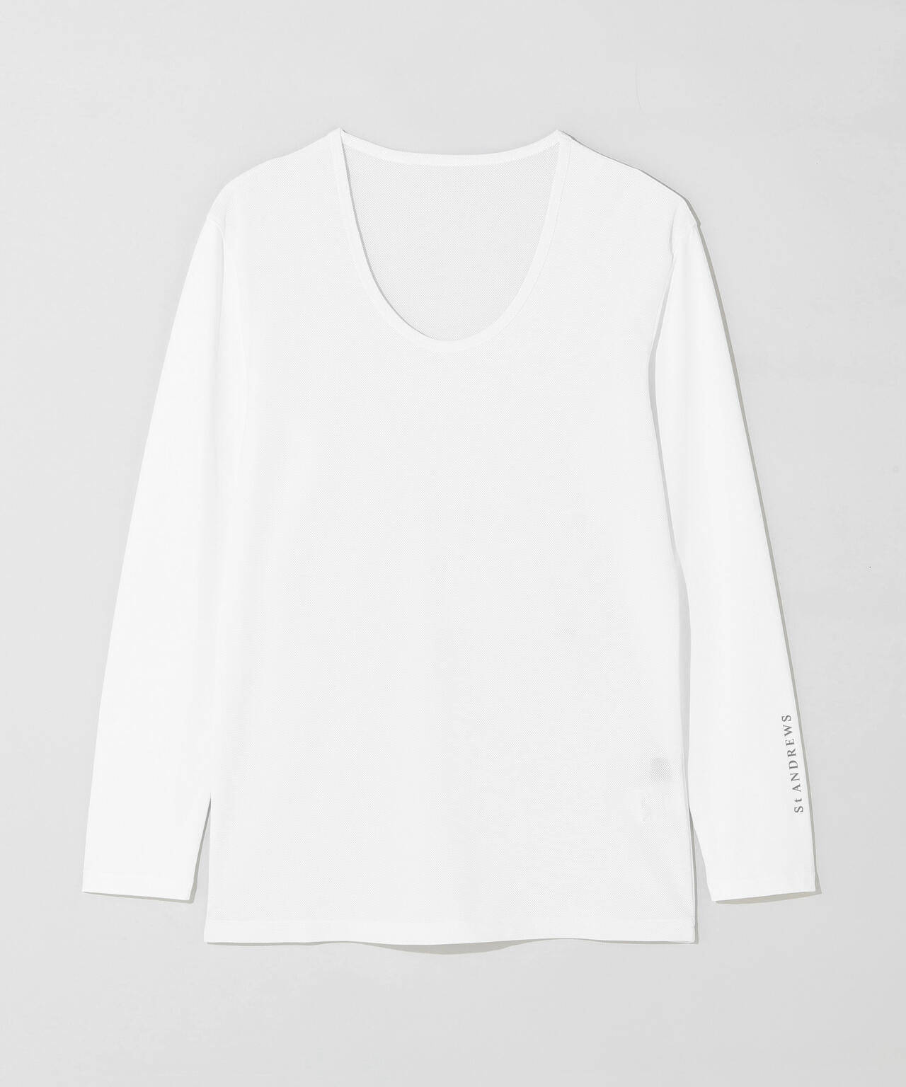 【吸水速乾】【UVカット】TWINCOt UV×メッシュ長袖Uネックインナー (MENS)