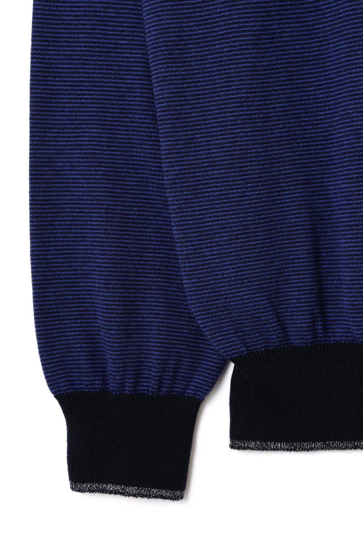 BK/シルク・カシミヤクルーネックニット