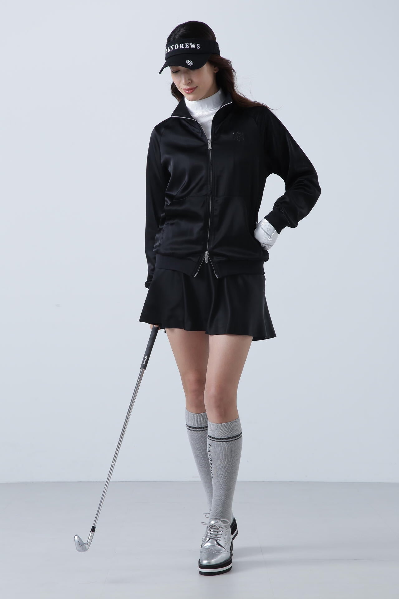 ミッションサテン フレアースカート (WOMENS)
