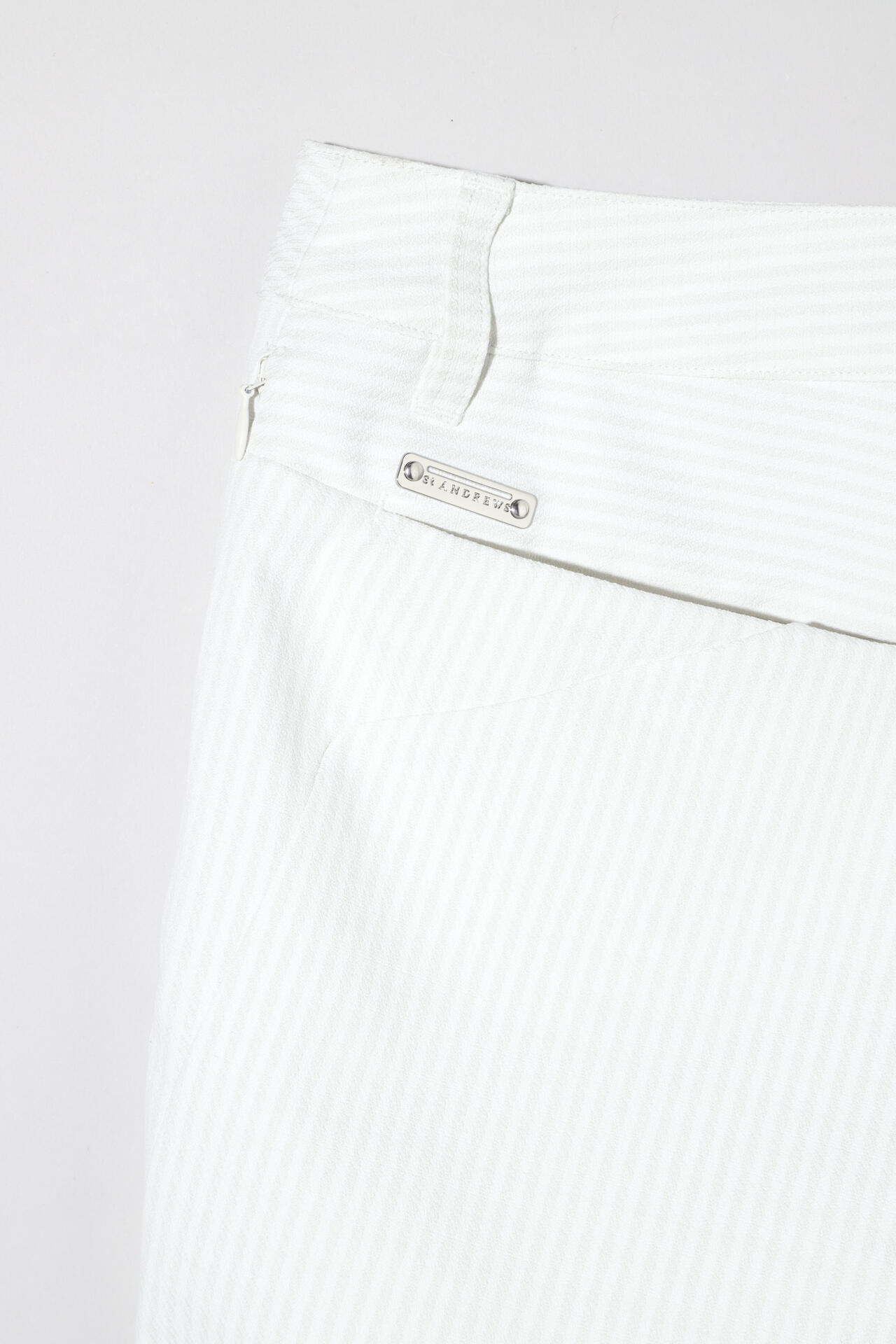 ストライプウェーブストレッチパンツ (WOMENS)