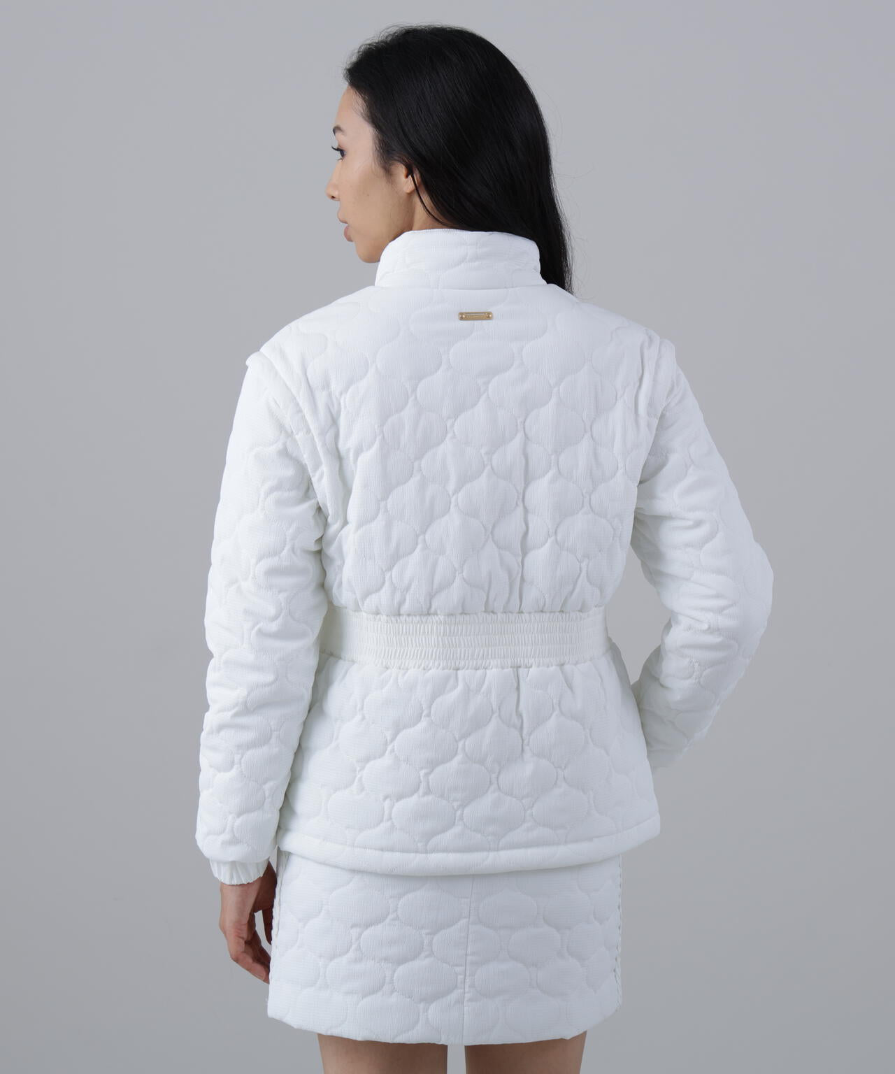 ウェーブストレッチ中綿ブルゾン (WOMENS)