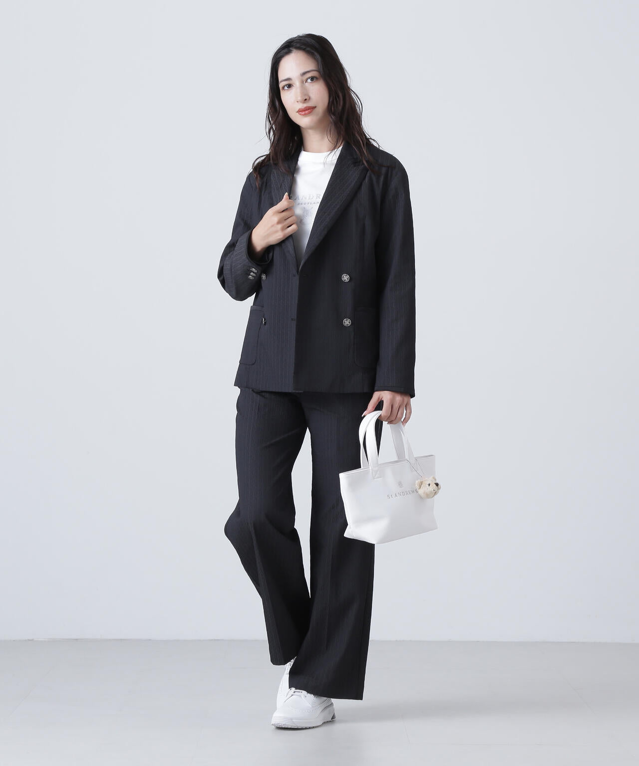 ドットサークルジャガードジャケット (WOMENS)