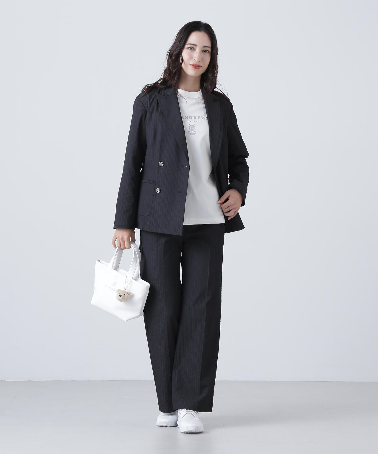 ドットサークルジャガードジャケット (WOMENS)