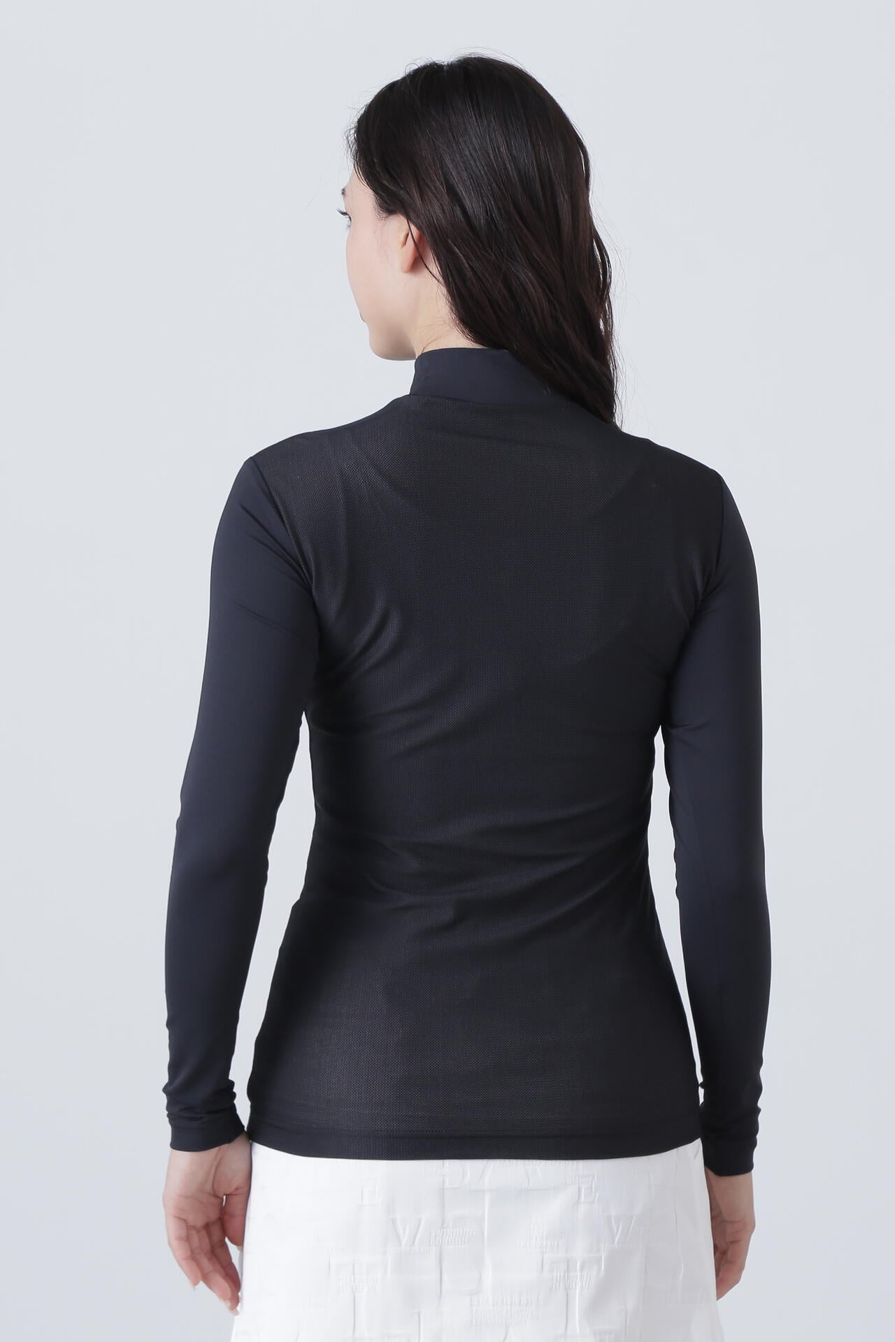 ツインコットUV×SUNPROFITメッシュ長袖ハイネックインナー (WOMENS)