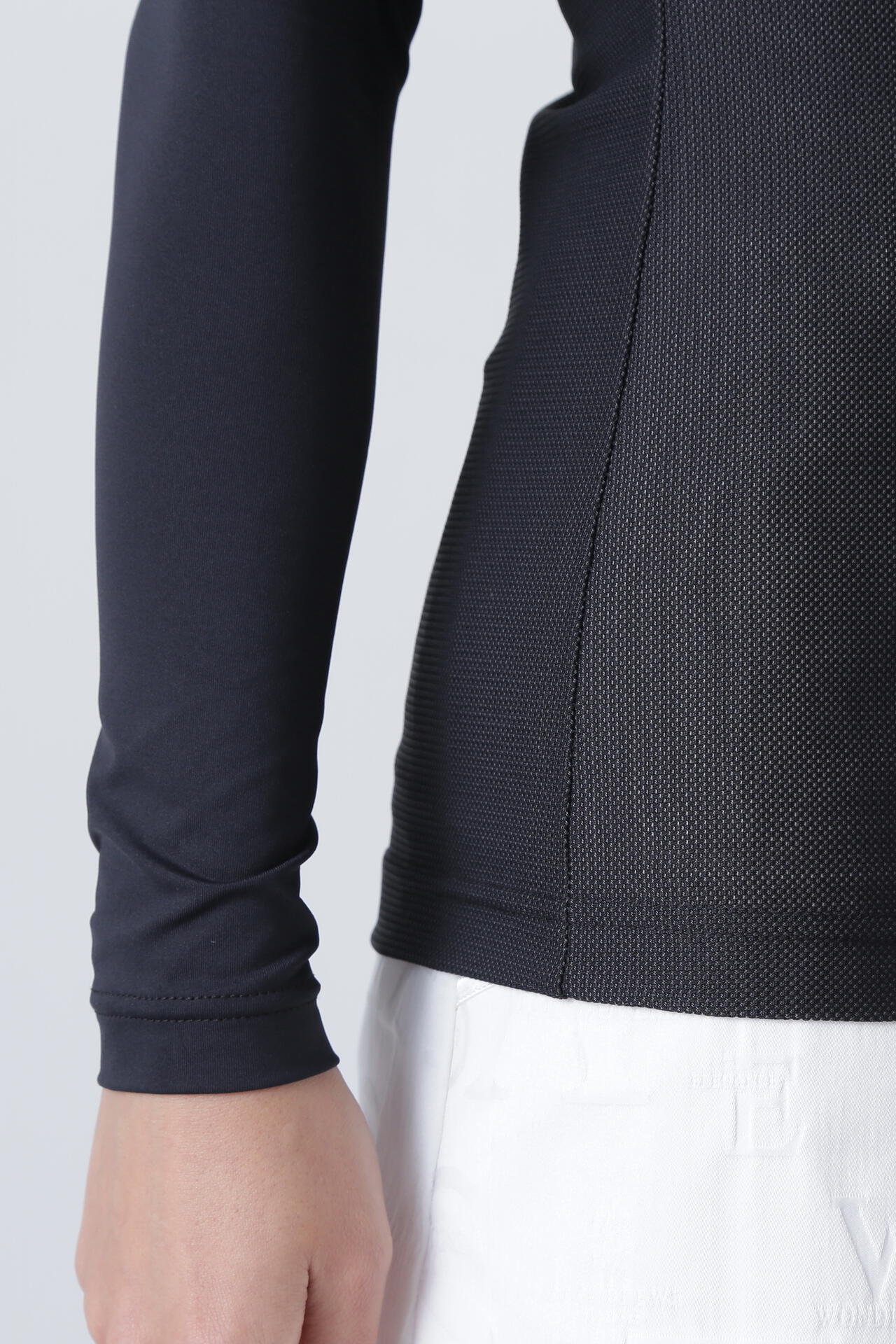 ツインコットUV×SUNPROFITメッシュ長袖ハイネックインナー (WOMENS)