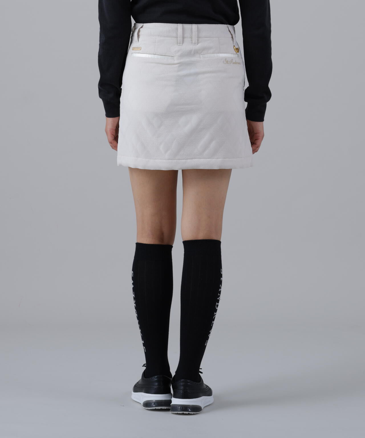 バイアスチェックジャガードスカート (WOMENS)