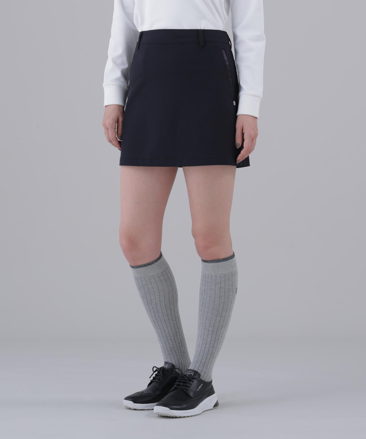 【撥水】【ストレッチ】ナイロンタフタスカート (WOMENS)