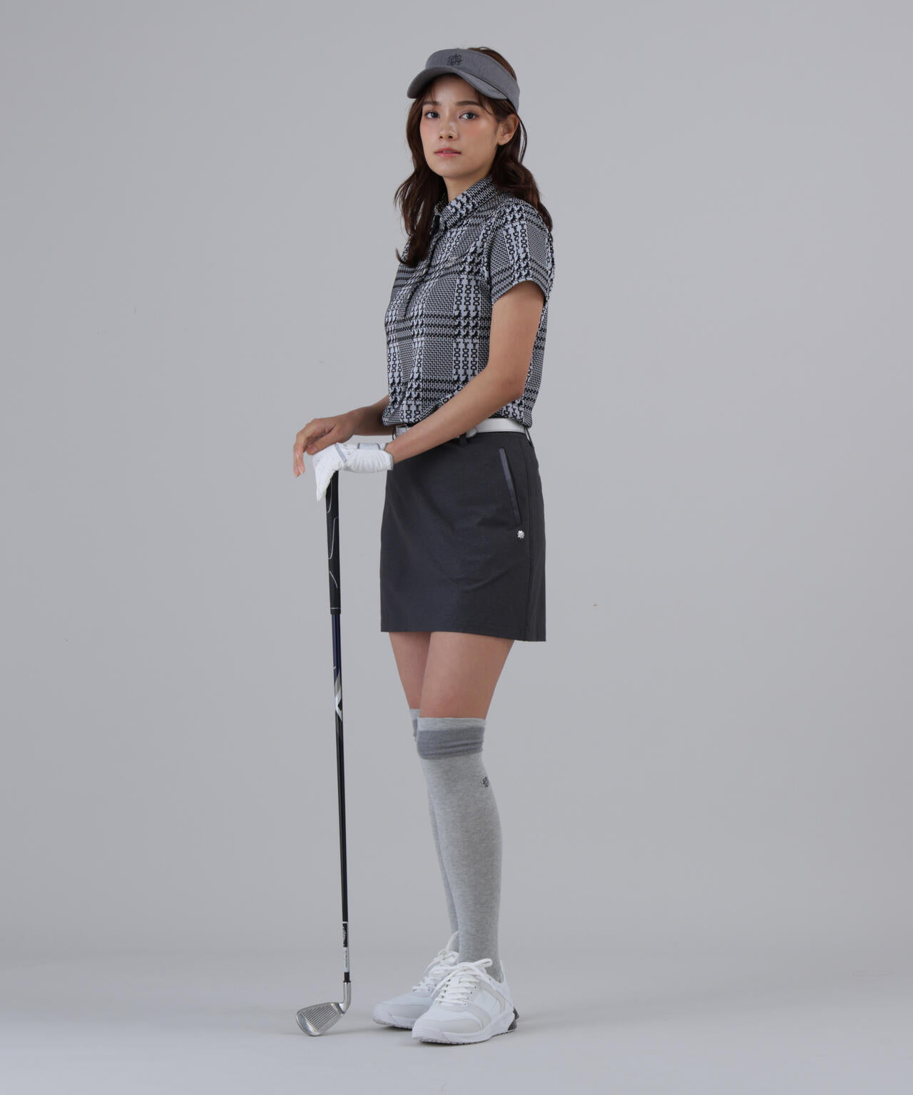 【撥水】【ストレッチ】ナイロンタフタスカート (WOMENS)