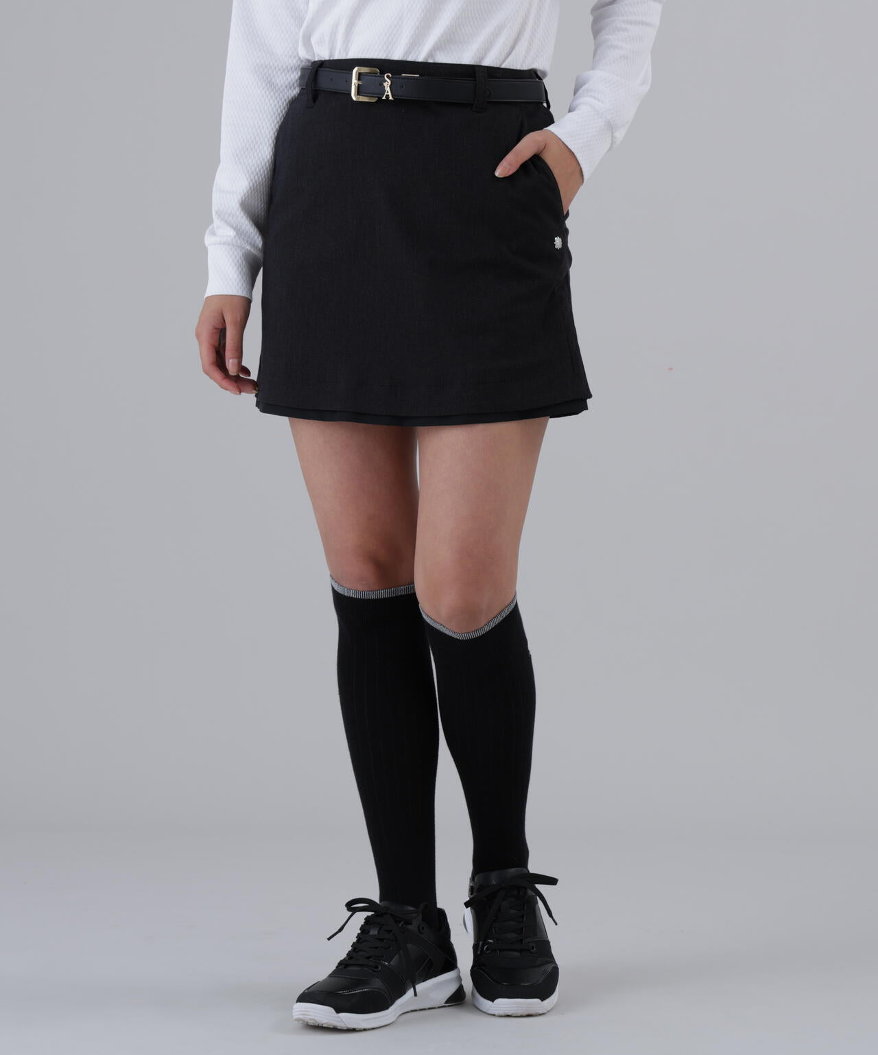 【ストレッチ】ドビーストレッチスカート