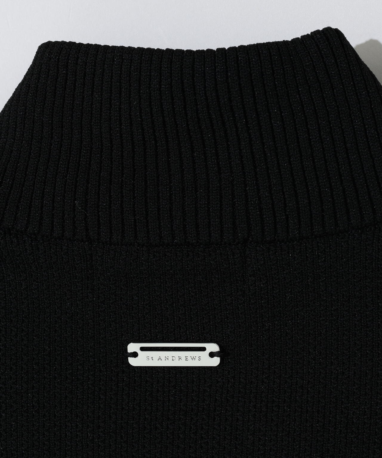 【防風】タフタ×ニットジップアップベスト (WOMENS)