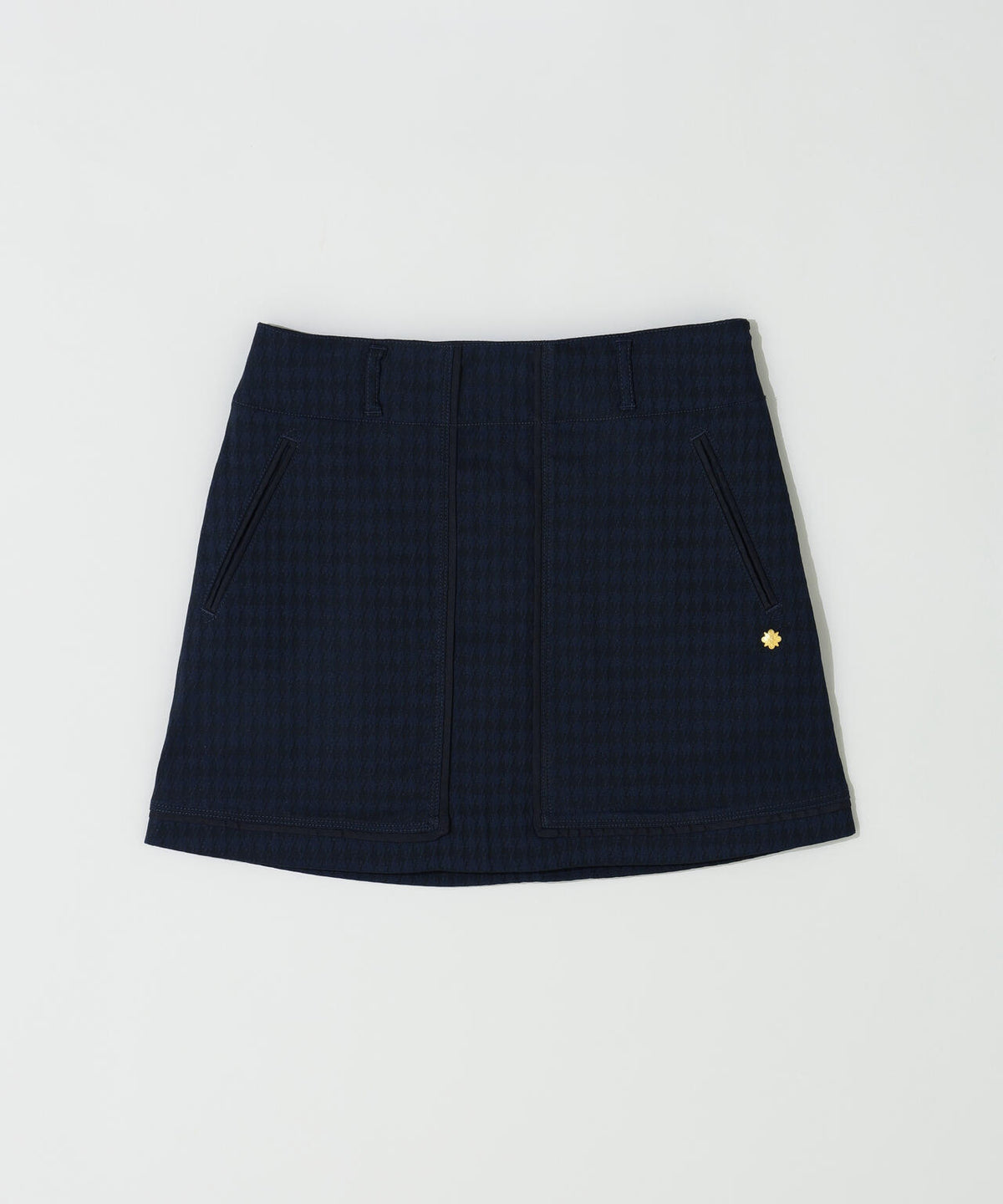 [THE OLD COURSE][ストレッチ] 千鳥ジャガードスカート (WOMENS)