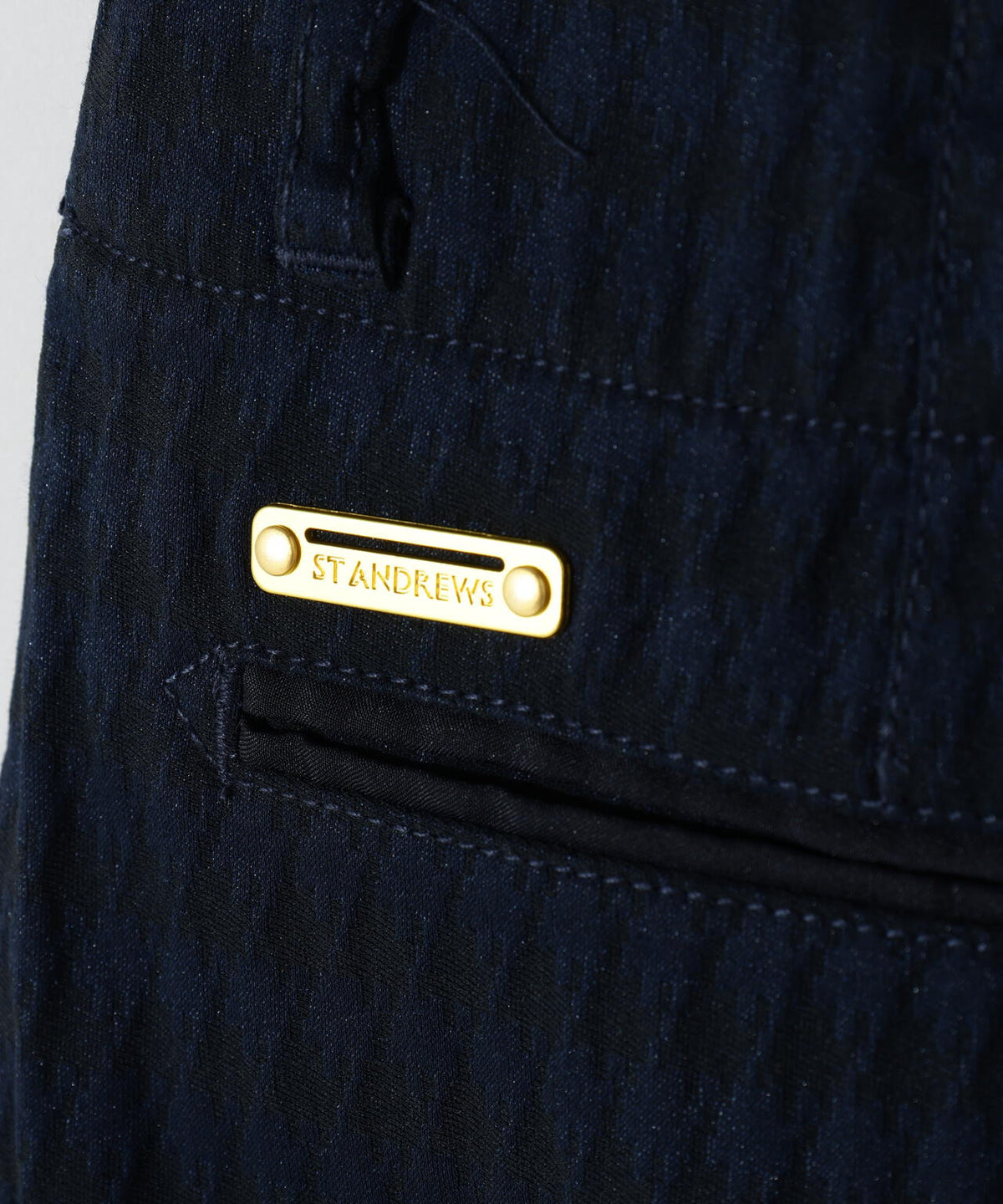 [THE OLD COURSE][ストレッチ] 千鳥ジャガードスカート (WOMENS)