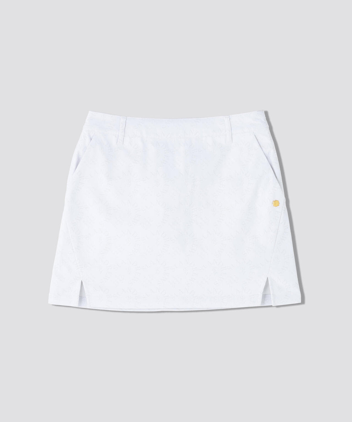 [THE OLD COURSE][ストレッチ] アーチロゴジャガードスカート (WOMENS)