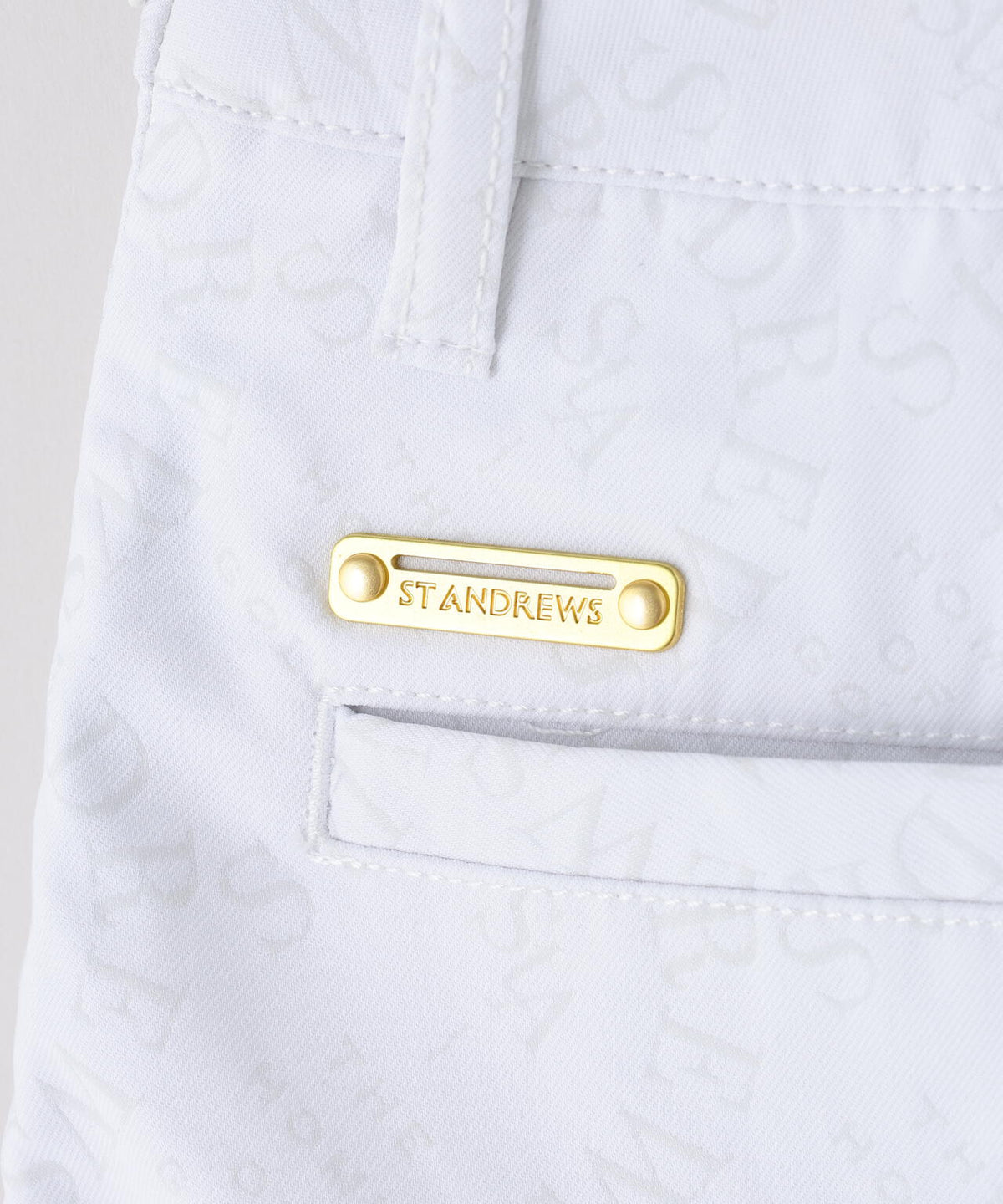 [THE OLD COURSE][ストレッチ] アーチロゴジャガードスカート (WOMENS)