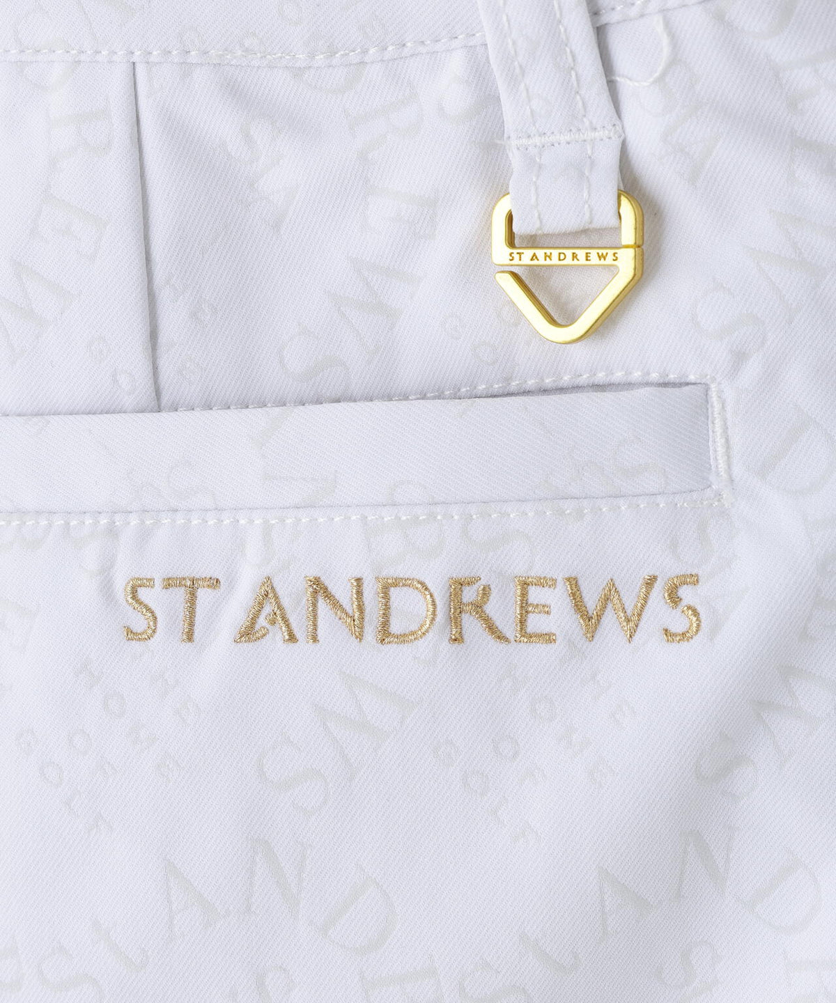[THE OLD COURSE][ストレッチ] アーチロゴジャガードスカート (WOMENS)
